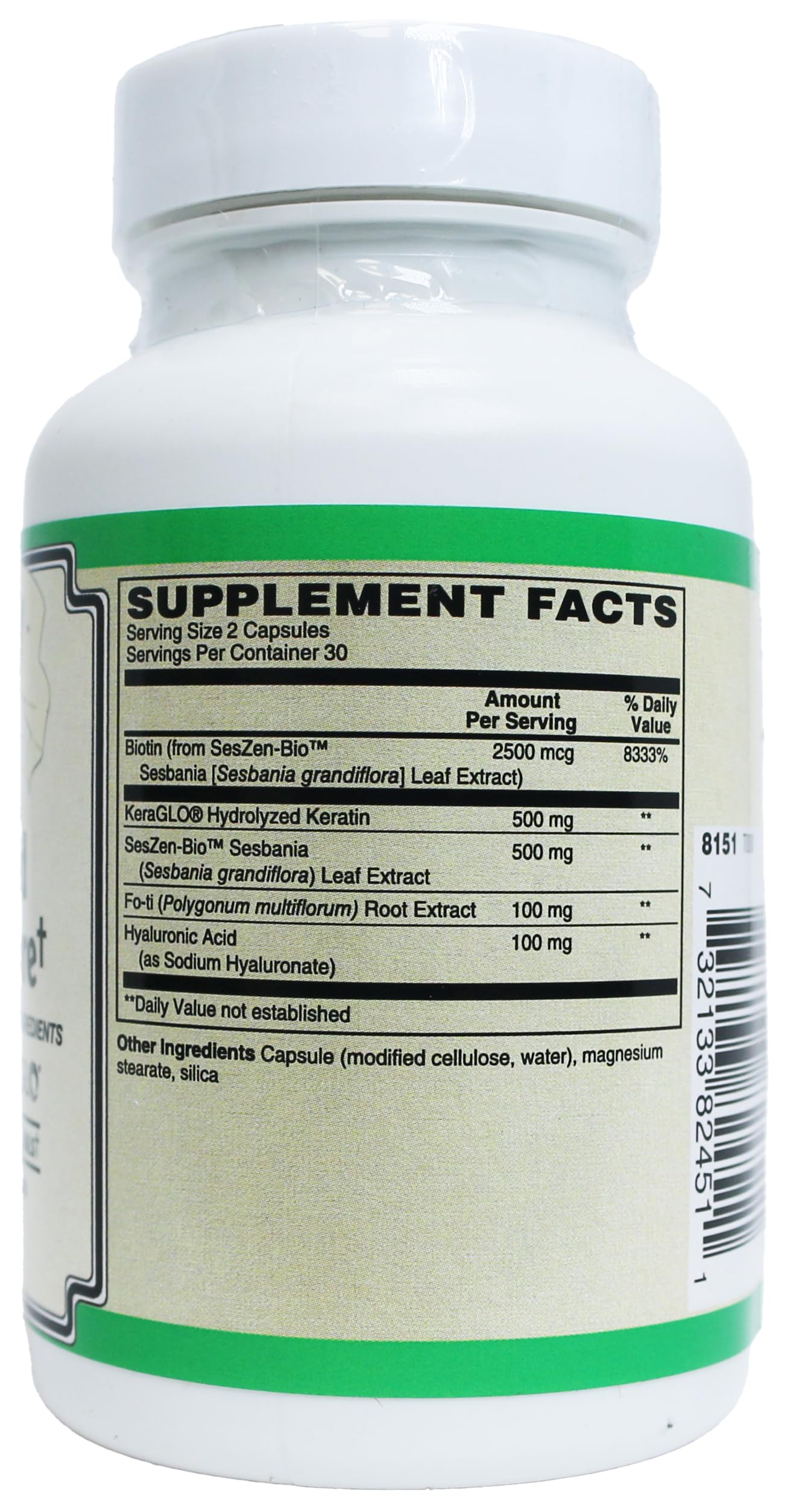 AlchePharma Advanced Beauty Care, Hair Skin and Nails Supplement, Capsule, 1 Count