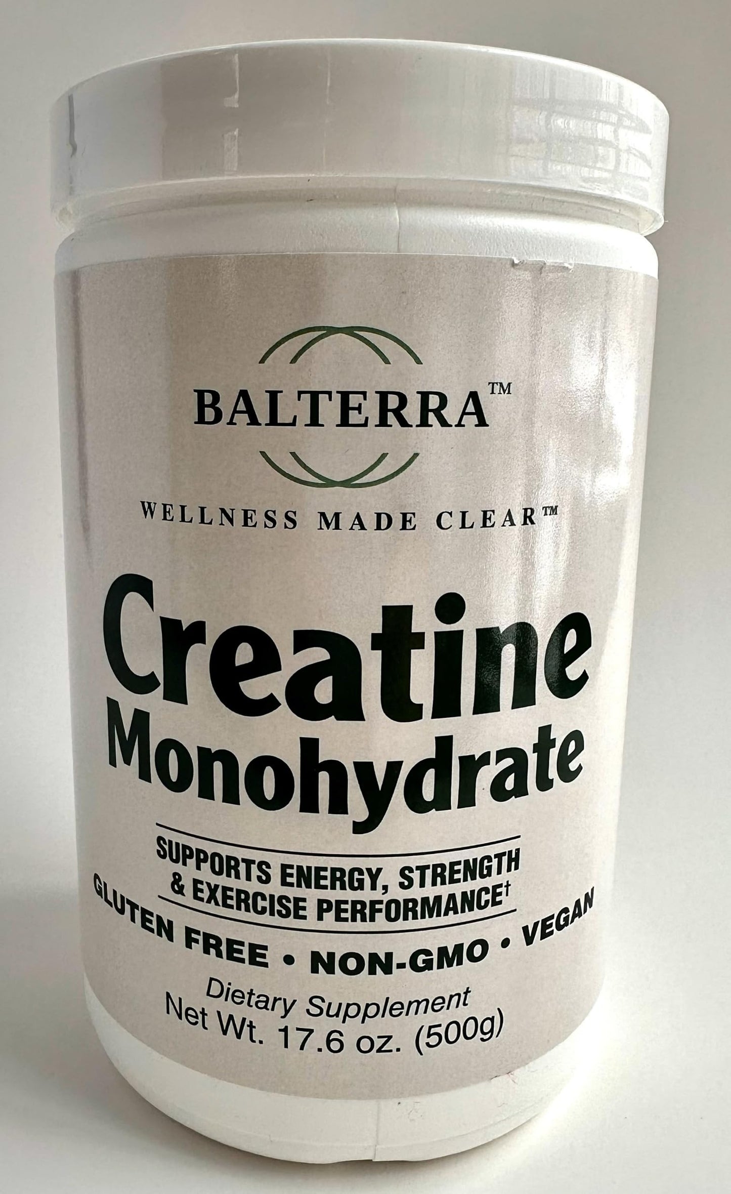Wellness Made Clear Creatine Monohydrate Powder 17.6 oz