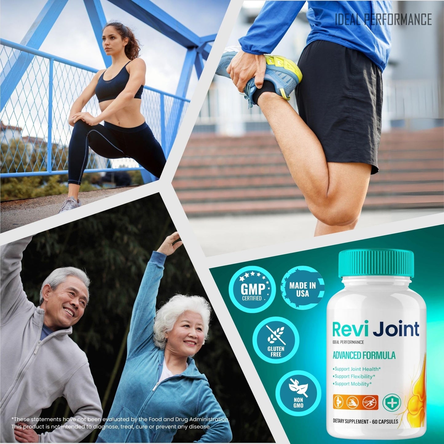 Ideal Performance Revi Joint Health Support Capsules, 60 Capsules