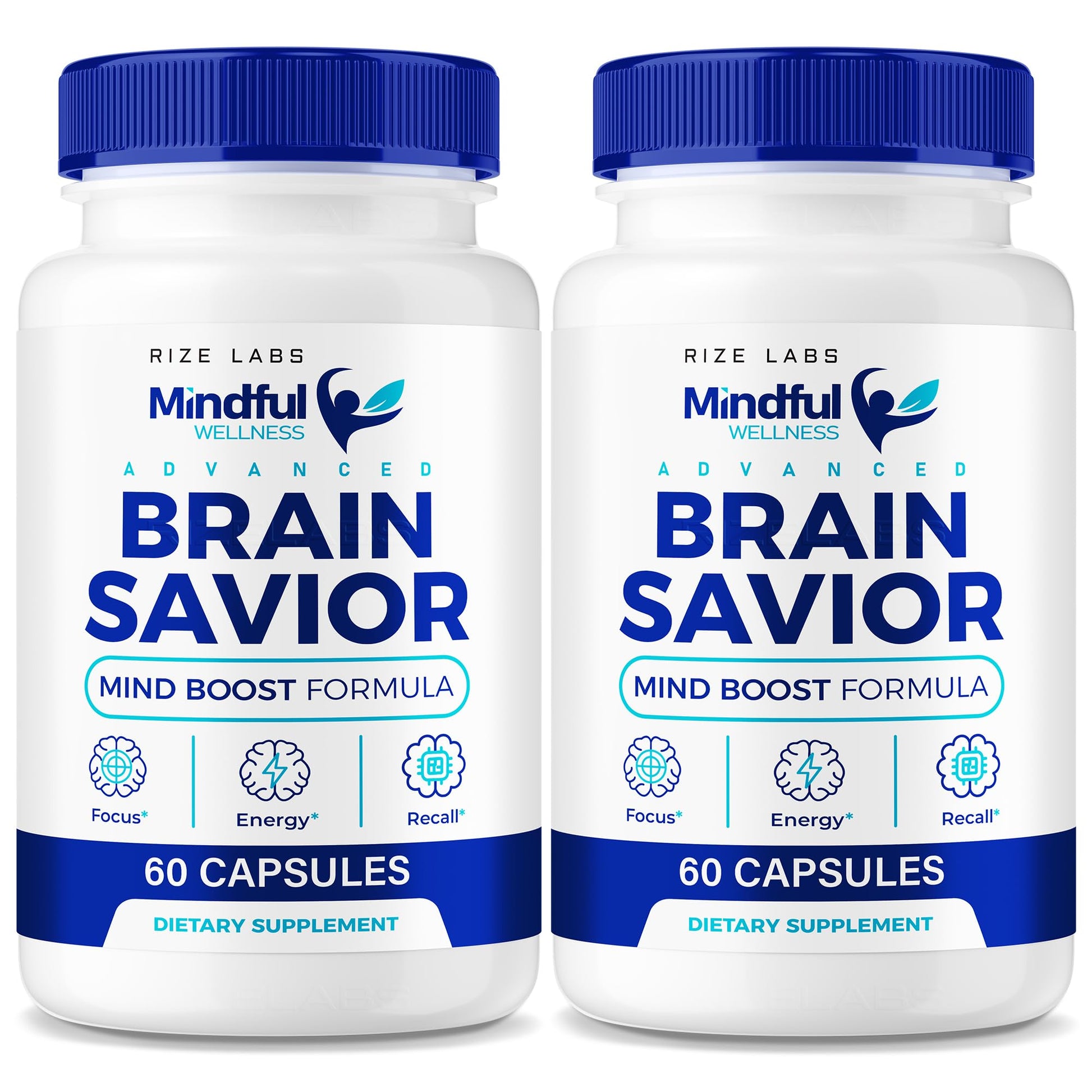 Rize Labs Mindful Wellness Brain Savior Capsules 120 Count