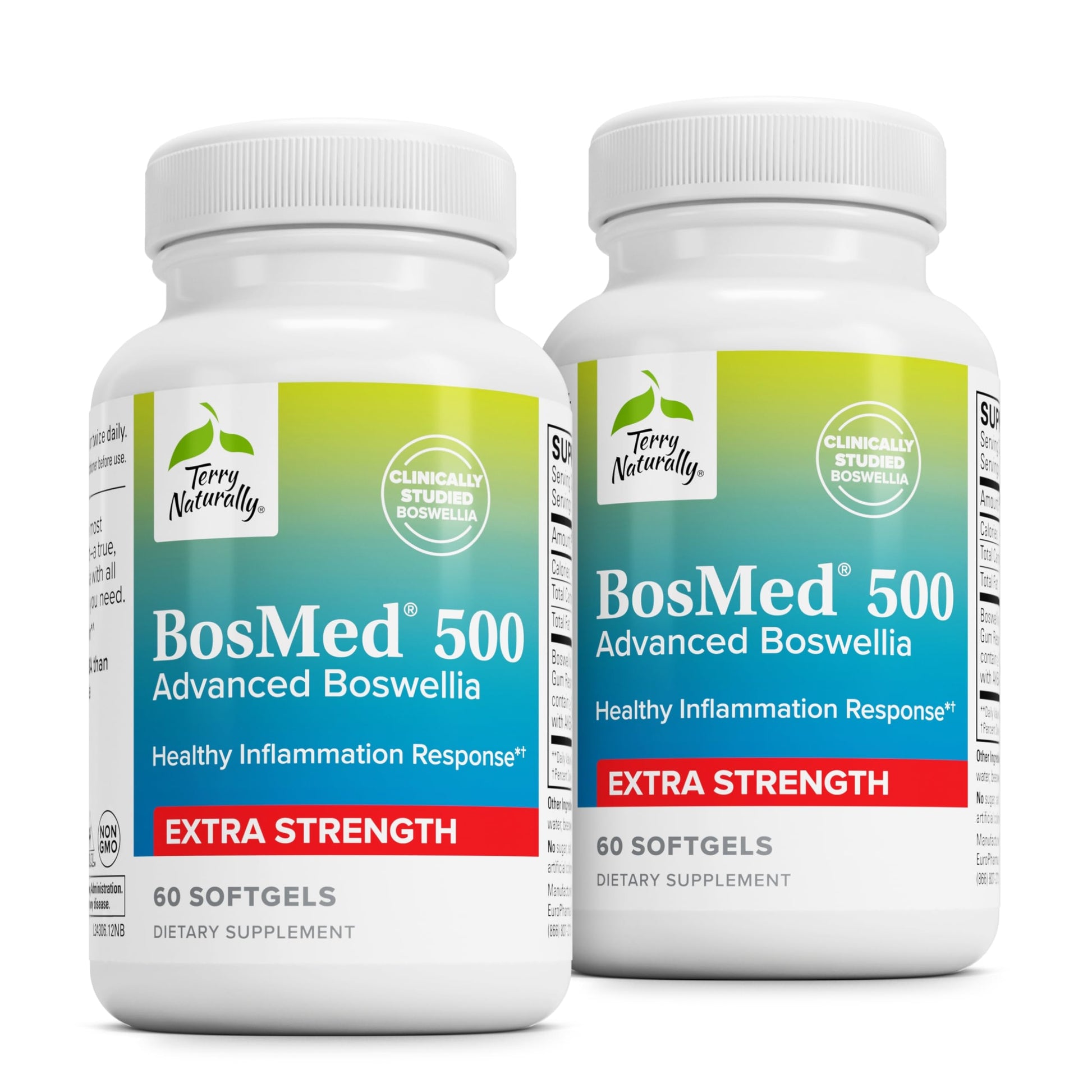 Terry Naturally BosMed 500 Extra Strength Boswellia Serrata Extract Softgels 120