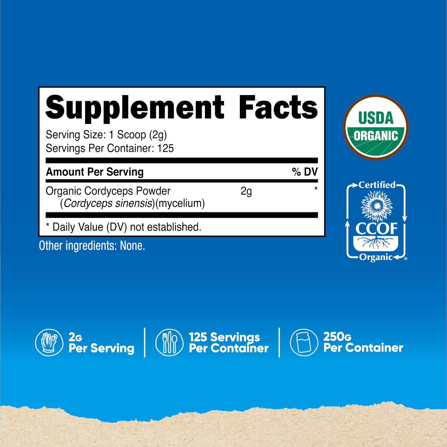 Nutricost Cordyceps Mushroom Powder 8.82 Ounce