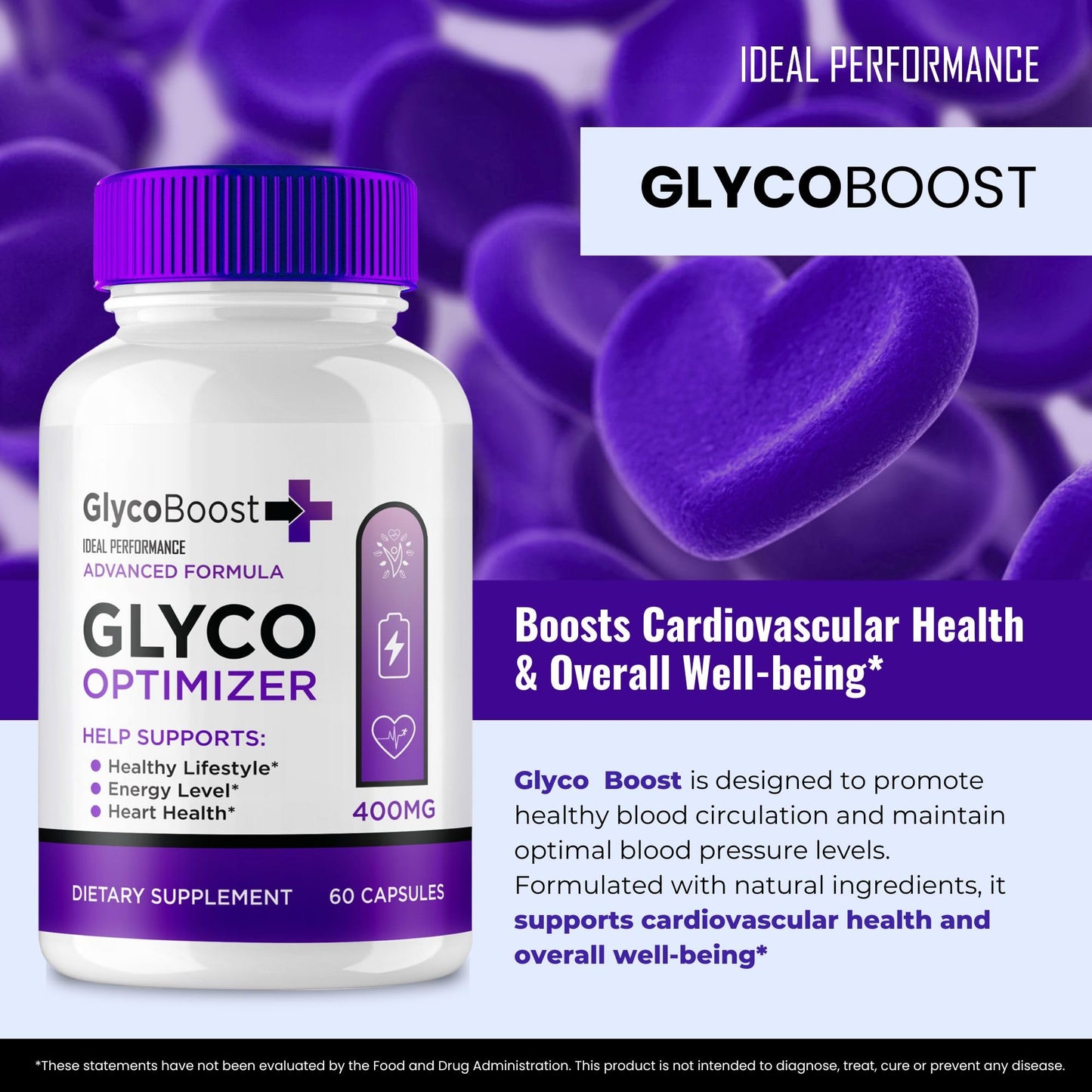 IDEAL PERFORMANCE GlycoBoost Capsule, 60 Count