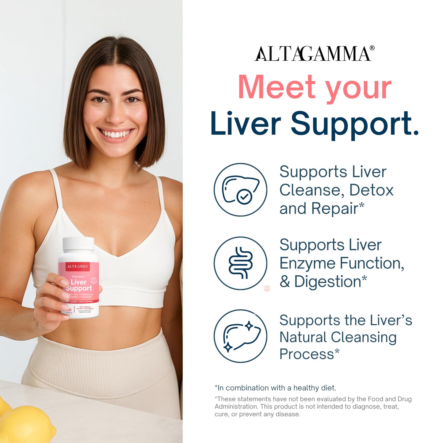 ALTAGAMMA Liver Support Supplement Capsule 60 Capsules