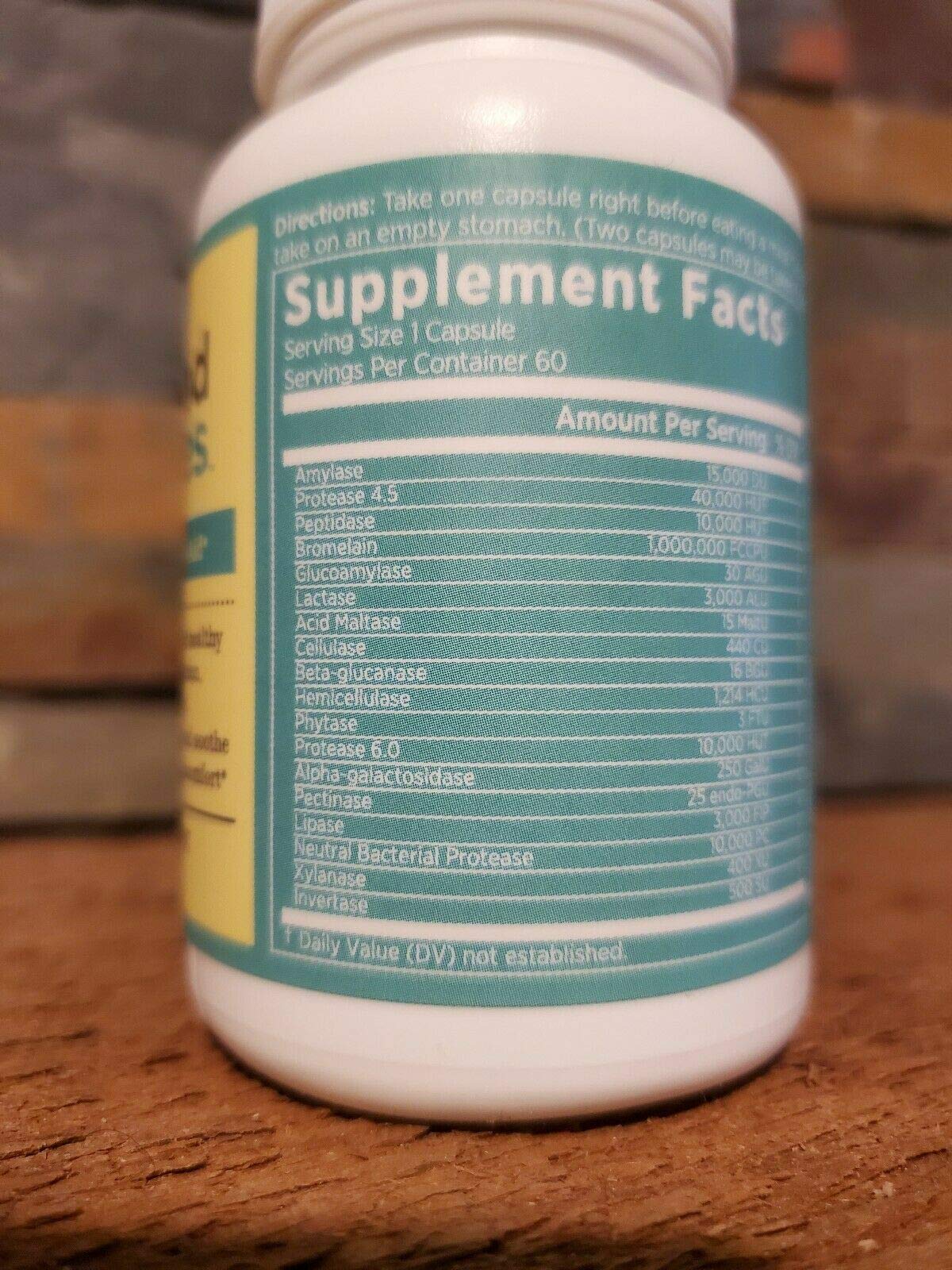 Grace nnvg Melaleuca Good Zymes Digestive Supplement Capsules 60 Count