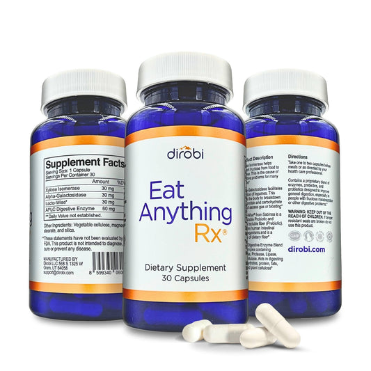Dirobi Eat Anything Xylose Isomerase Enzyme, 30 Capsules
