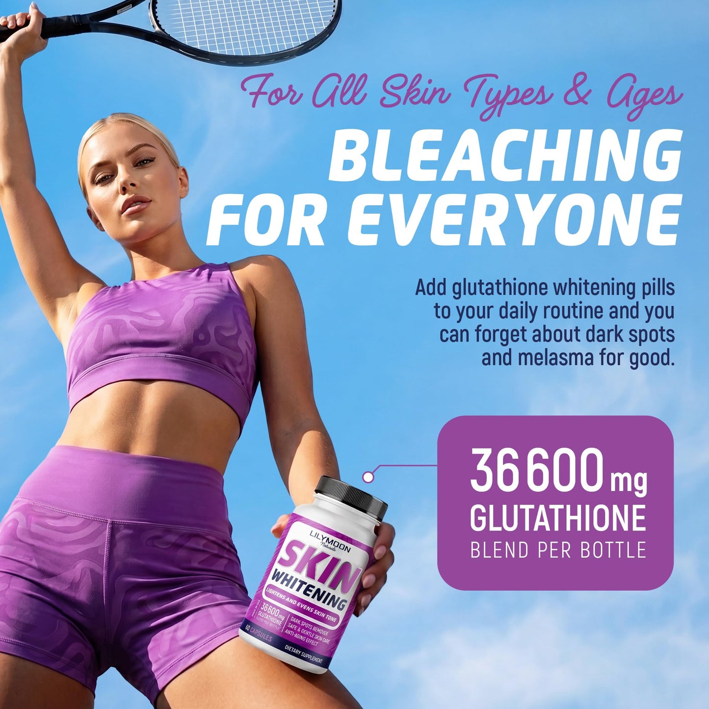 LILYMOON Glutathione Whitening Pills Capsule 60