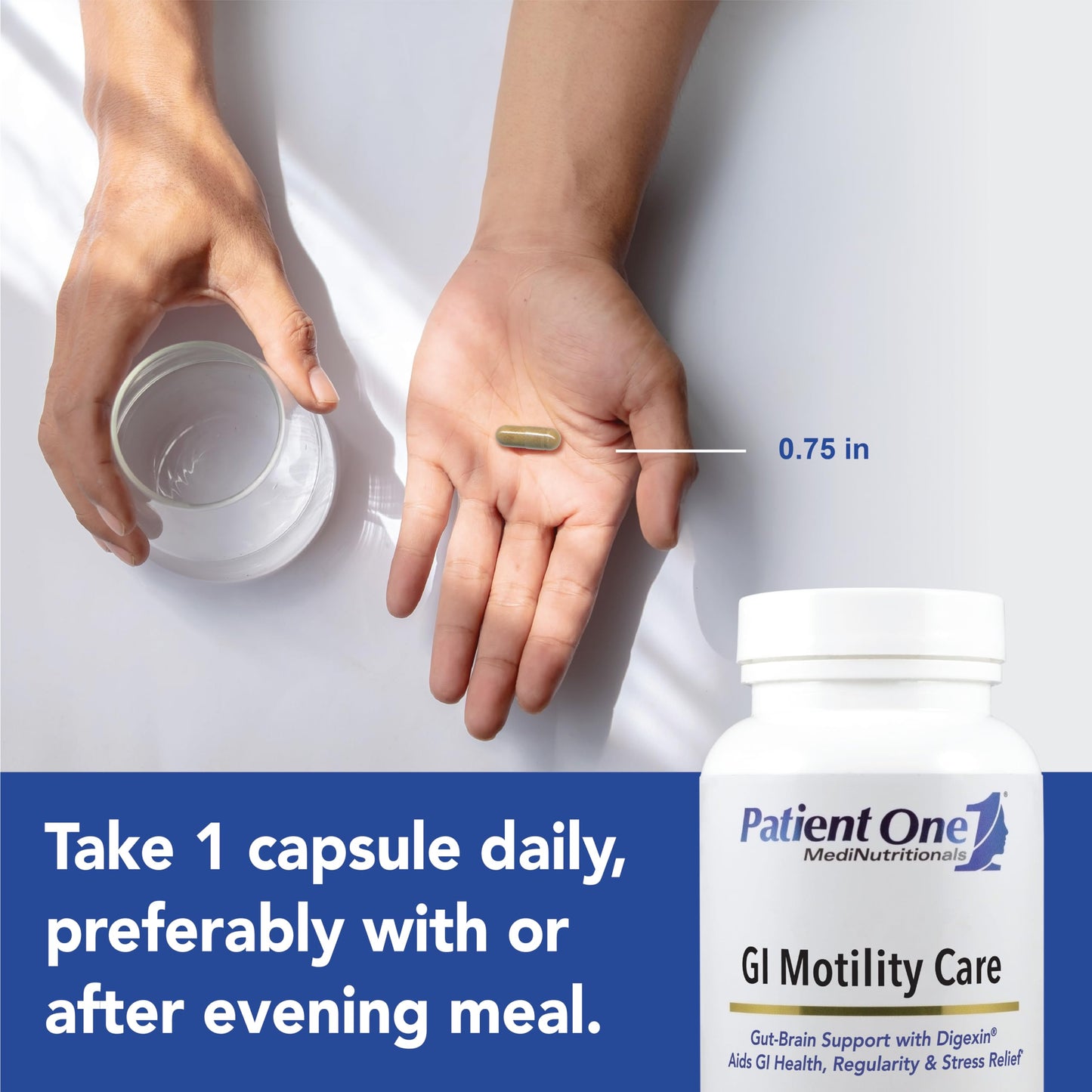 Patient One GI Motility Care Capsule, 60 Capsules