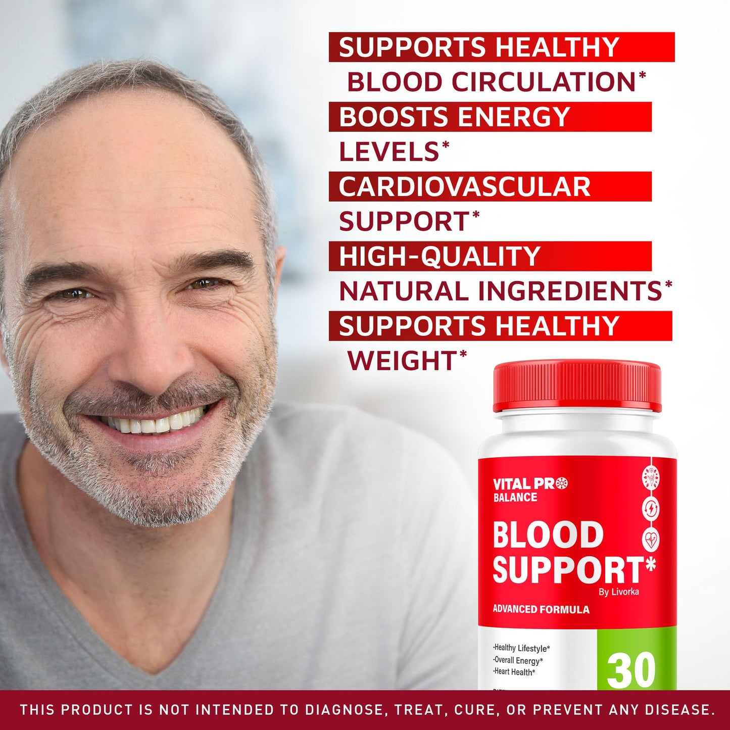 LIVORKA Vital Pro Balance 60 Capsules