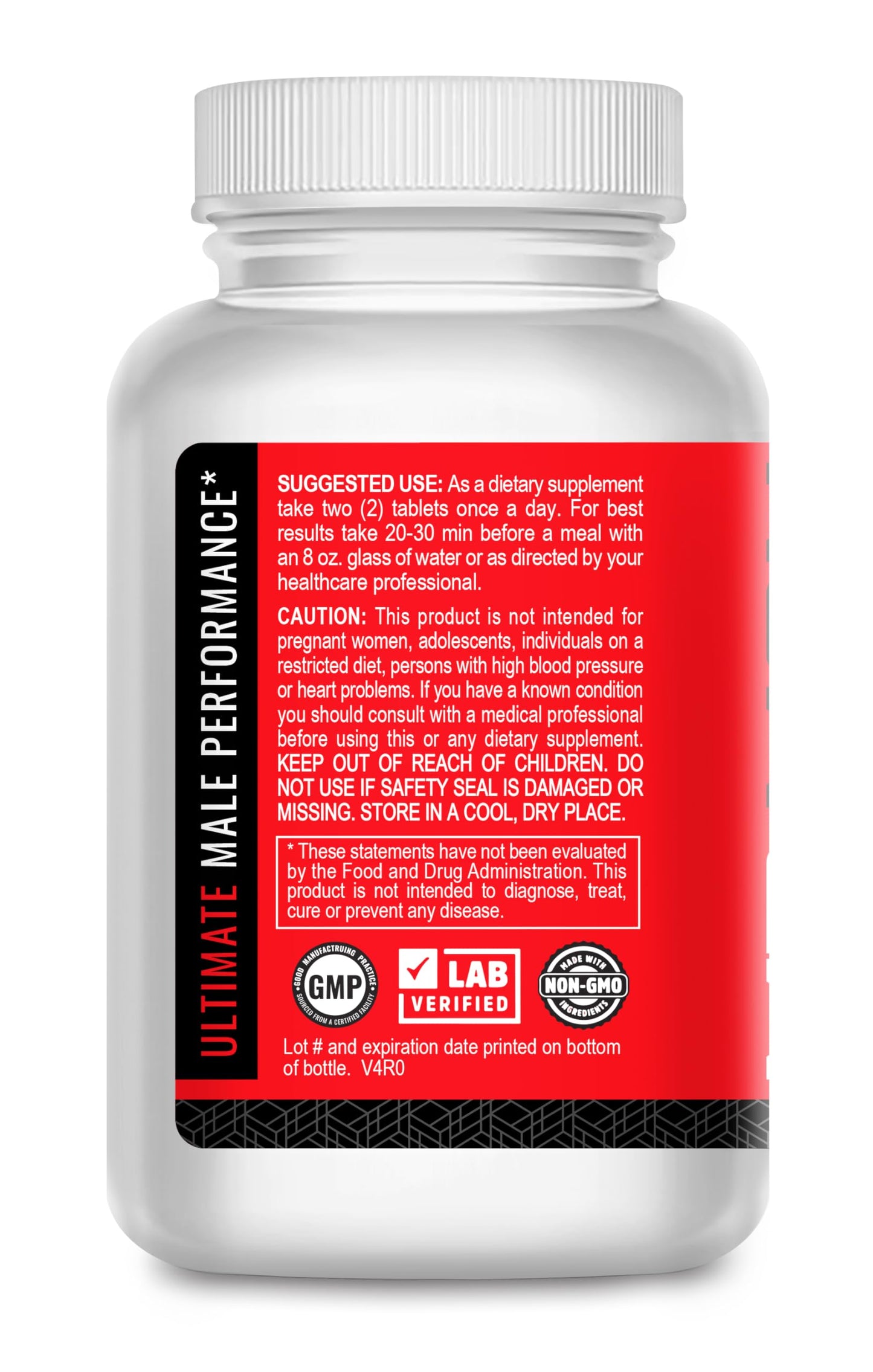 XENXNUTRA LABS Mr Man Male Performance and Enlargement Pills, 60 Tablets