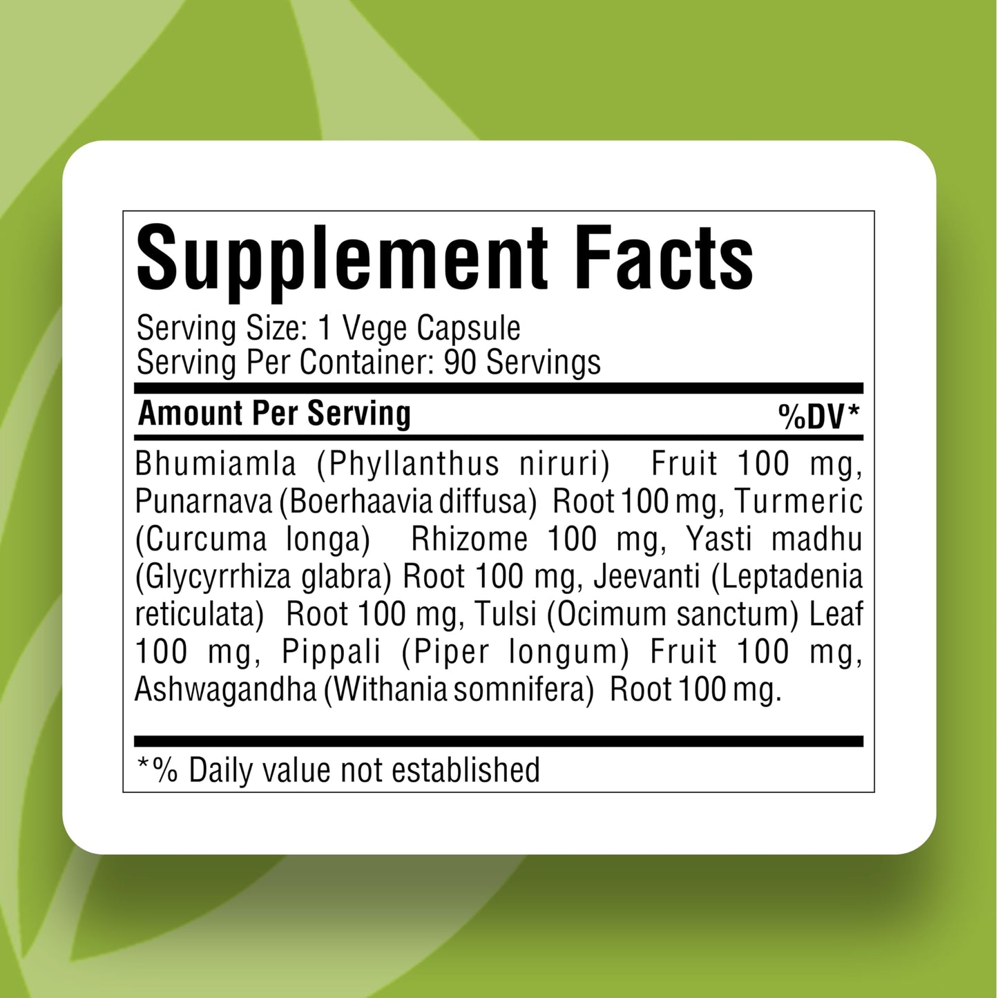 Herbsforever Enviro Care Ayurvedic Herbal Supplement, 90 Capsules