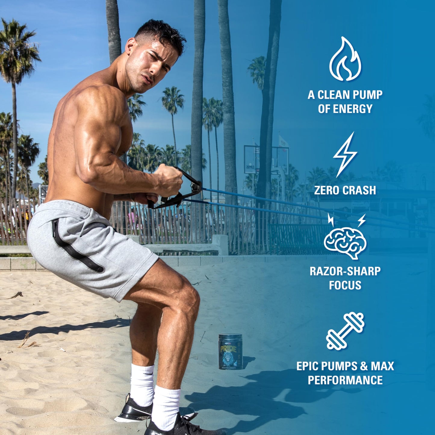 EHP Labs Pride Pre Workout Powder 12.6 Ounce