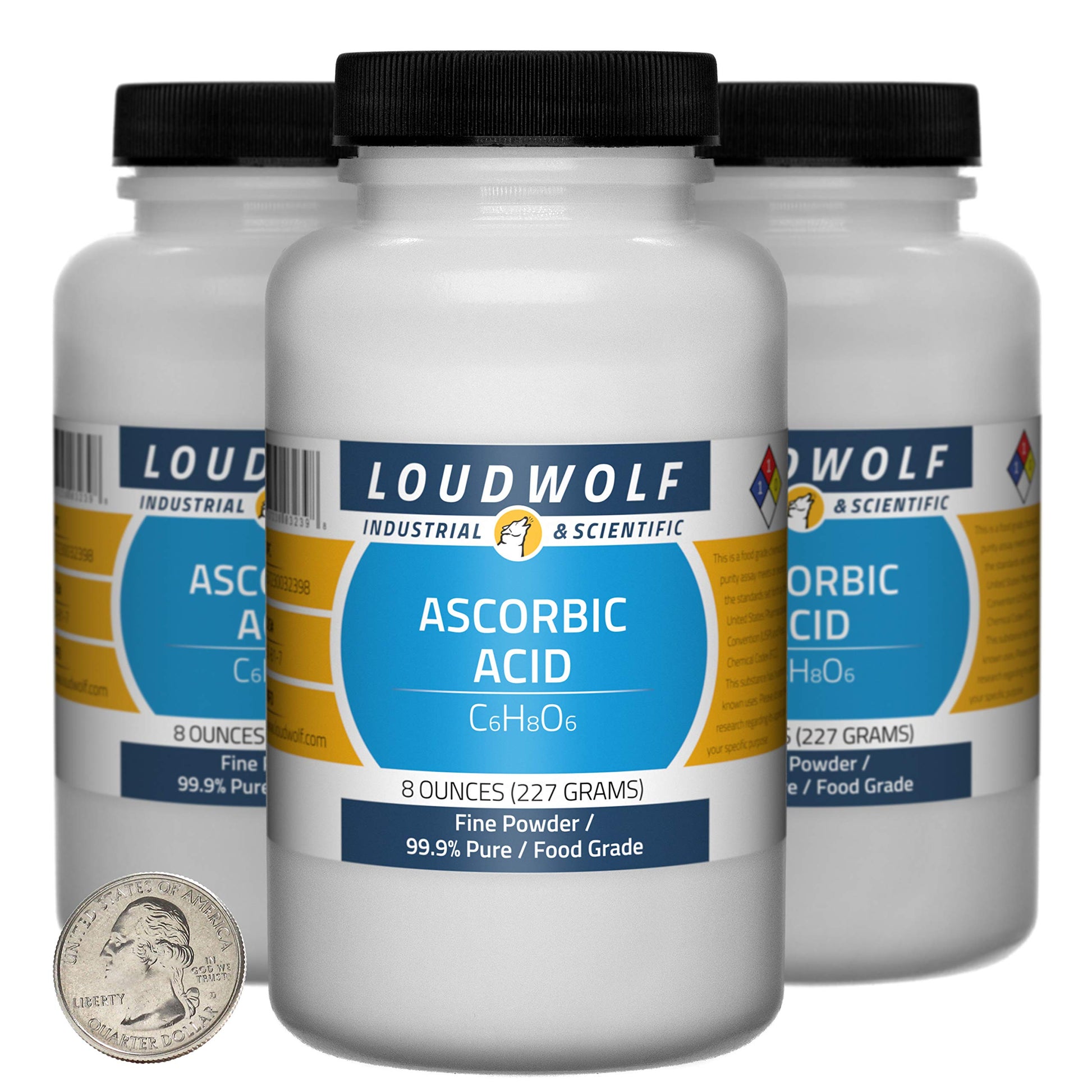 Loudwolf Ascorbic Acid Powder, 24 oz