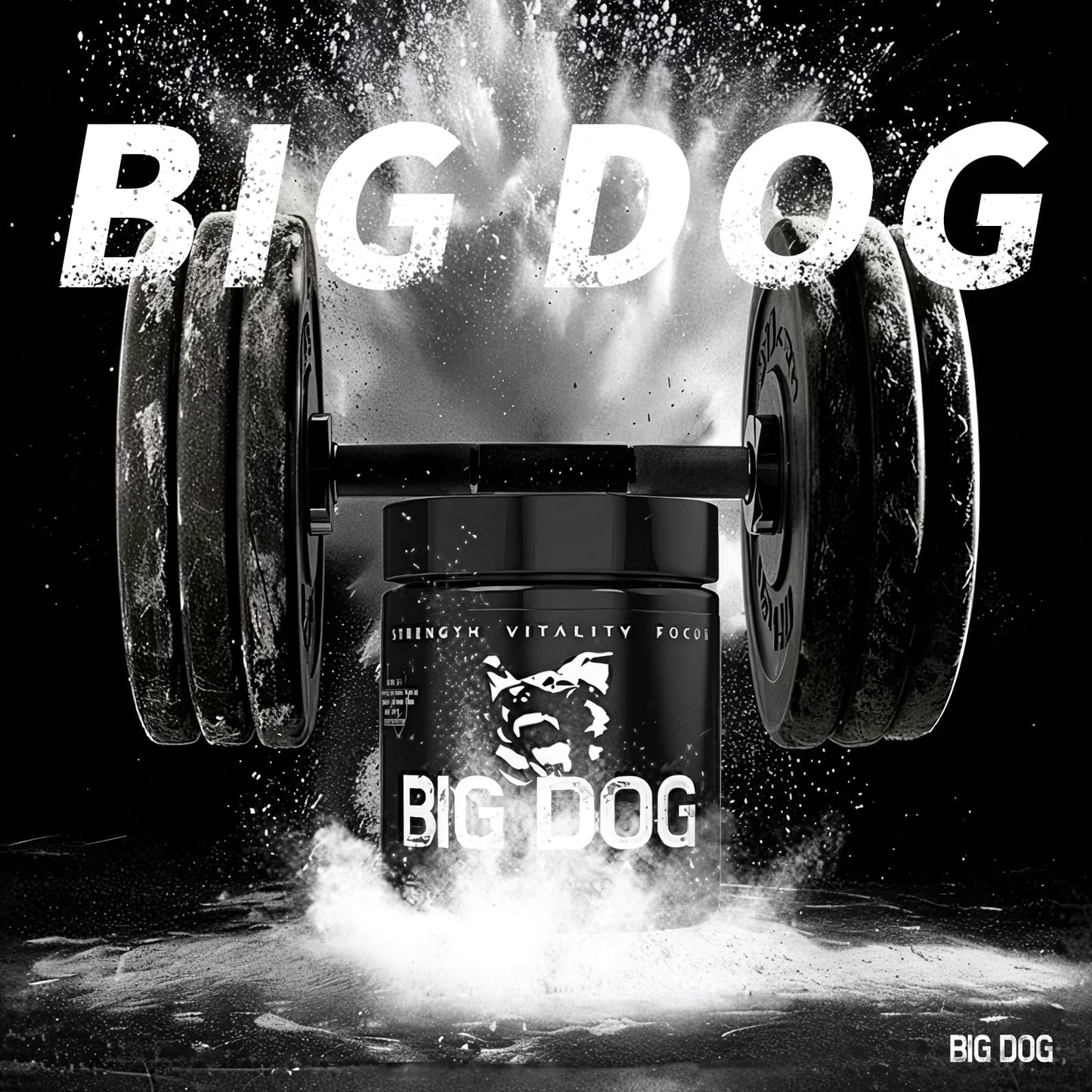 FMRFMR Big Dog Total Male 3-in-1 Total Alpha Blend Men’s Must-Have Capsule 60 Count