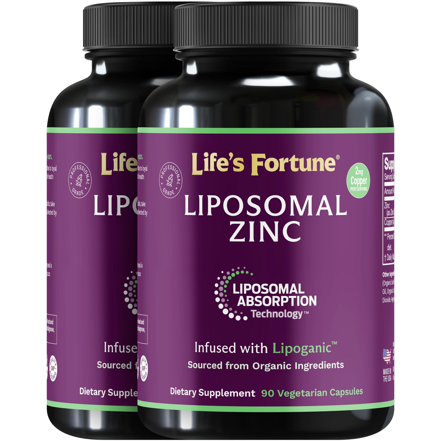 Lewis Labs Liposomal Pure Zinc Picolinate Capsule, 180 Capsules