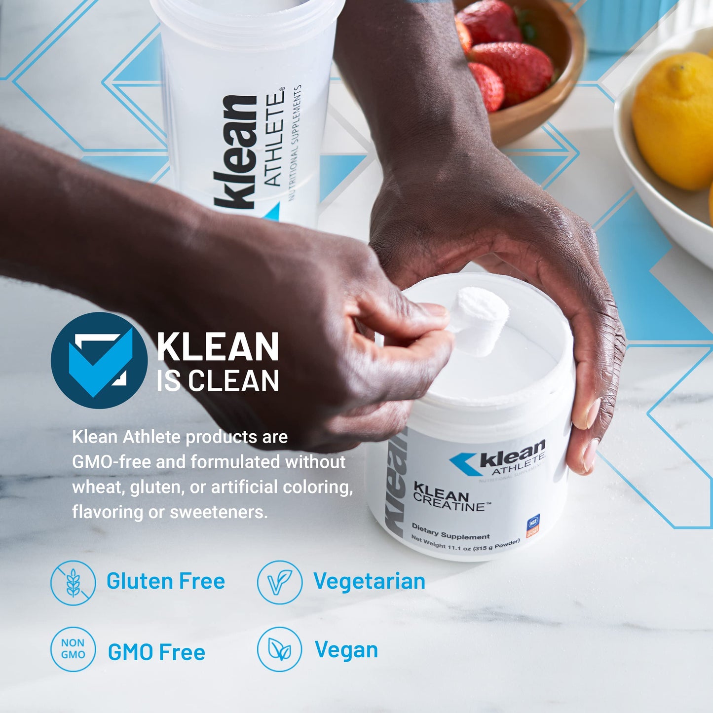 Klean Athlete Klean Creatine Powder 11.1 Ounces