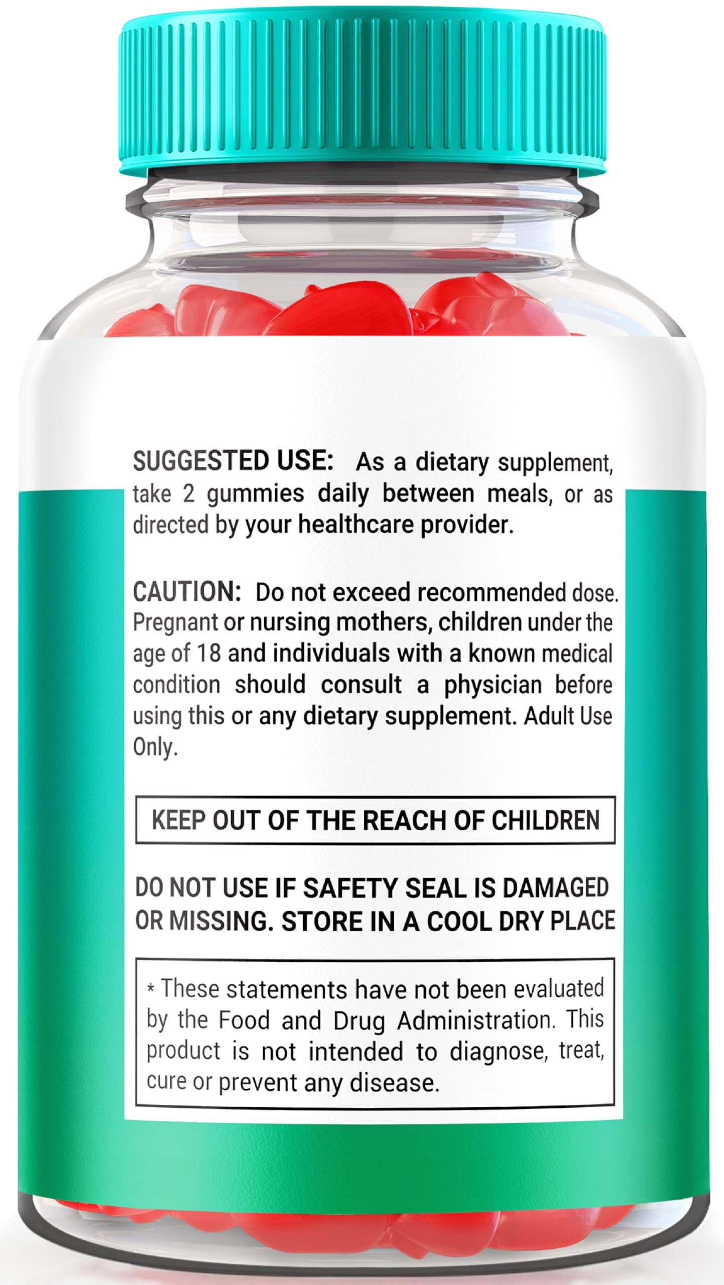 NutraRize Keto Health ACV Gummies, 60 Count