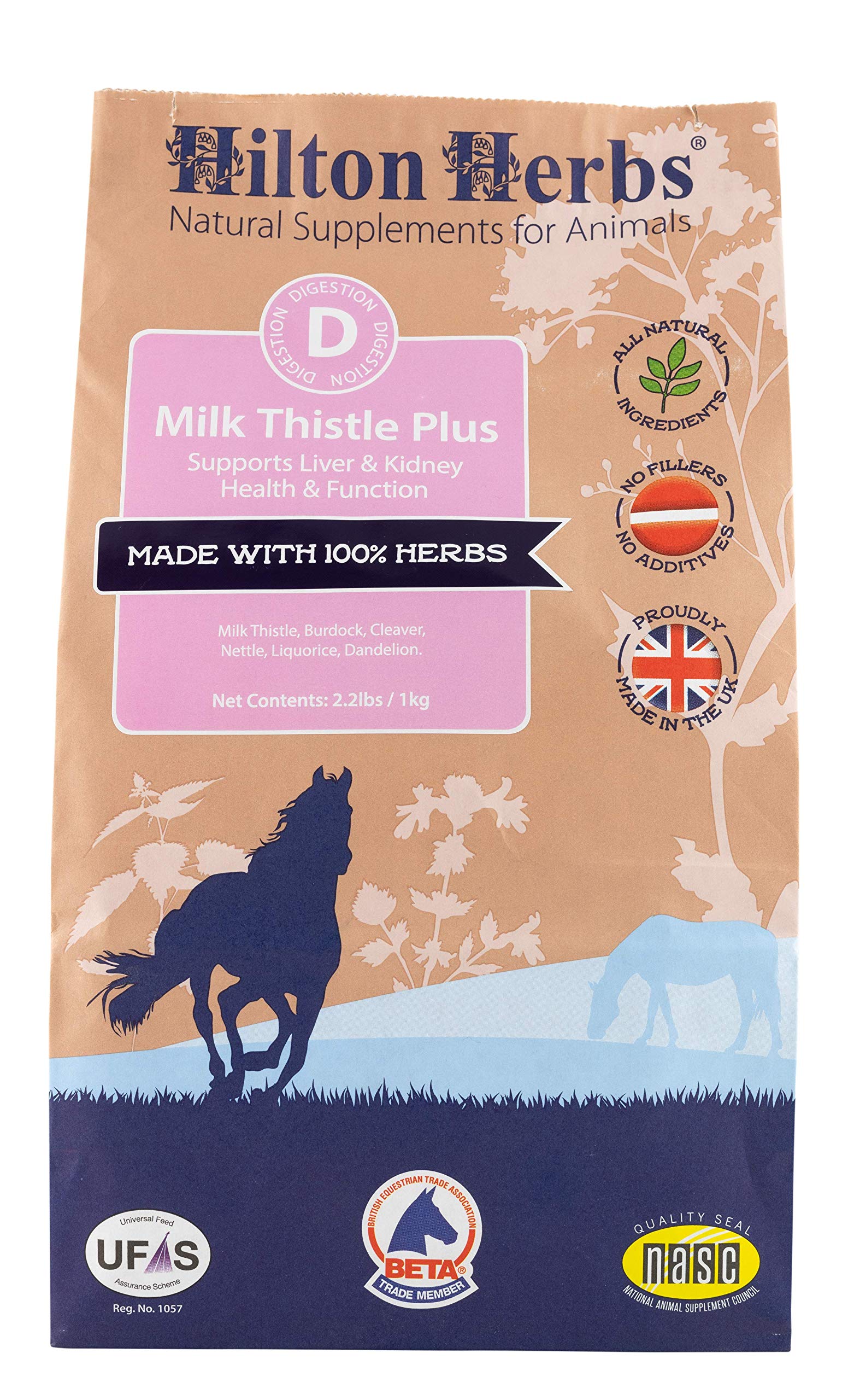 Hilton Herbs Milk Thistle Plus 5 Tablets