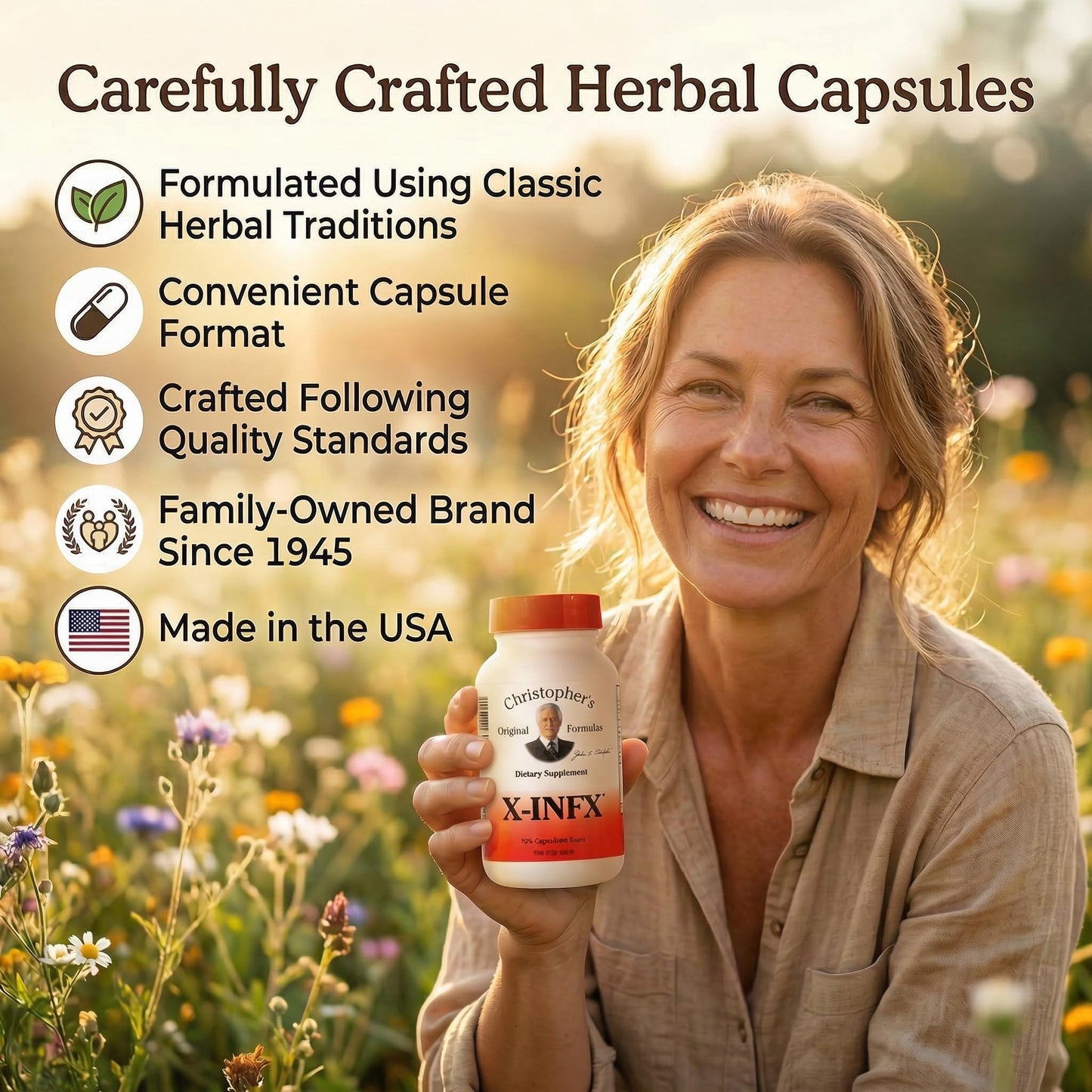Christopher's Original Formulas X-INFX Formula Capsule 100 Count