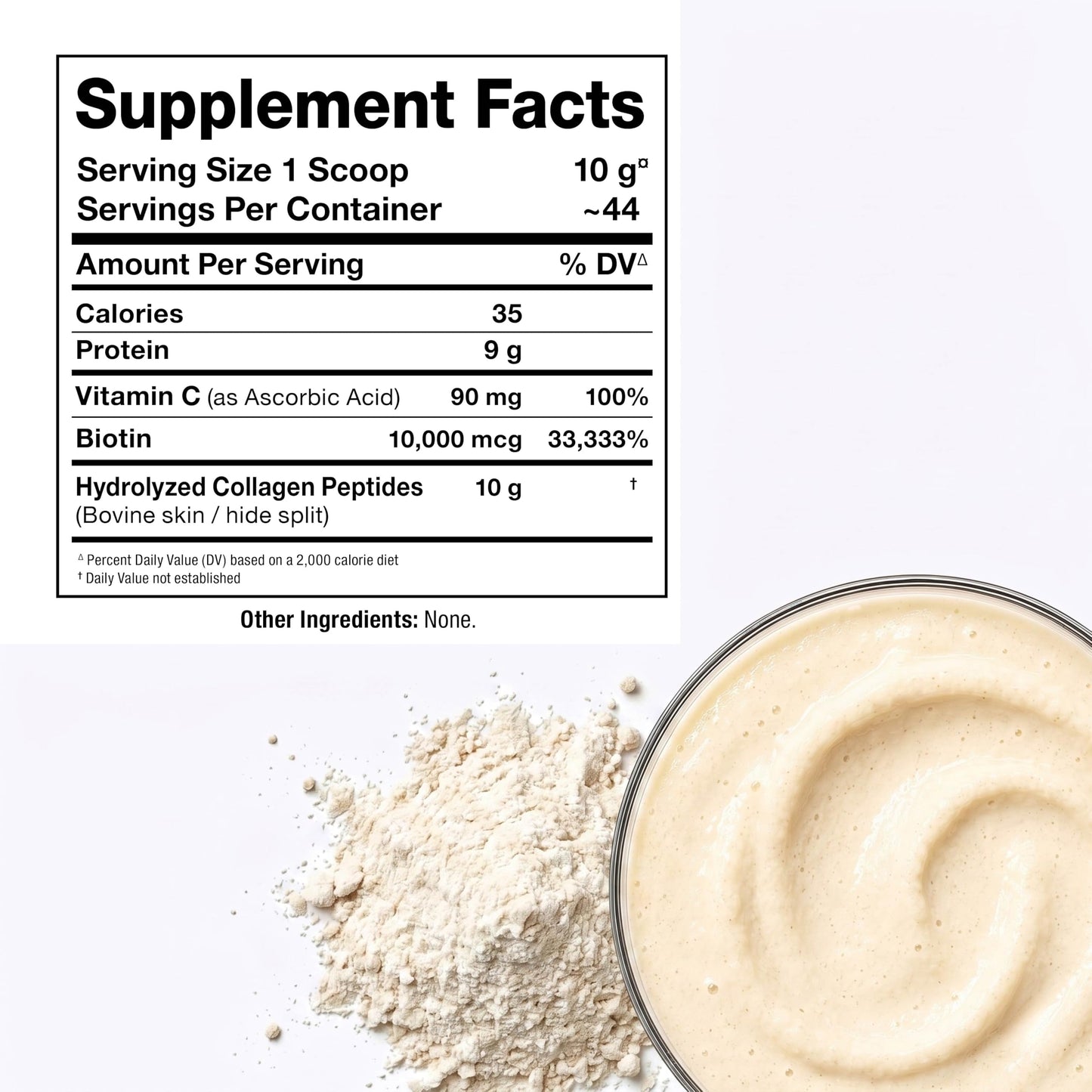 ALLMAX Collagen Peptides Unflavored Powder 6.67 Ounce