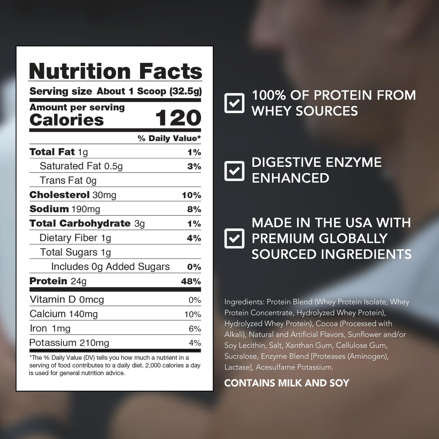 Rivalus Rival Whey Protein Powder 32