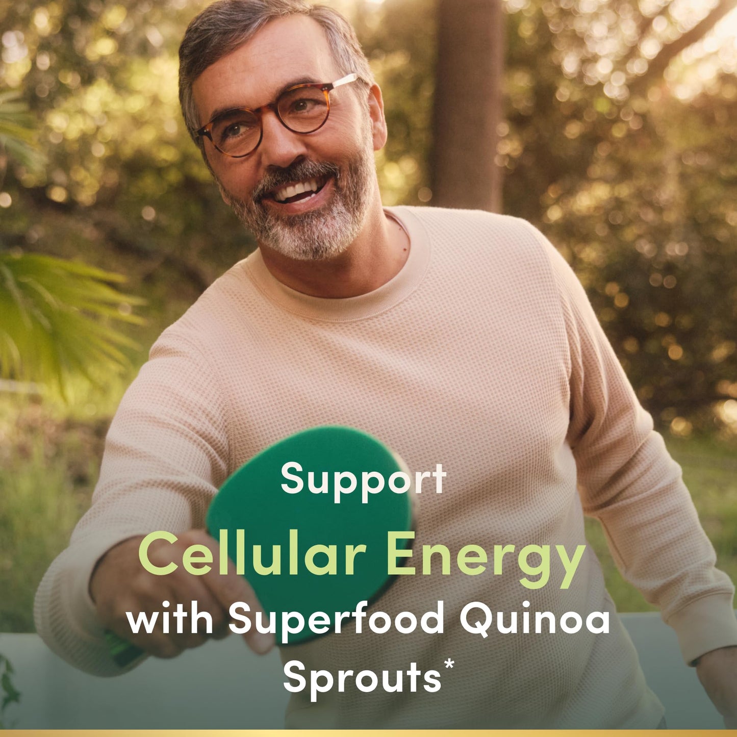 Nature's Bounty Superfoods Plus Energy to Support Cellular Energy 23 Fruits & Veggies Supplement Caplets 30 Count