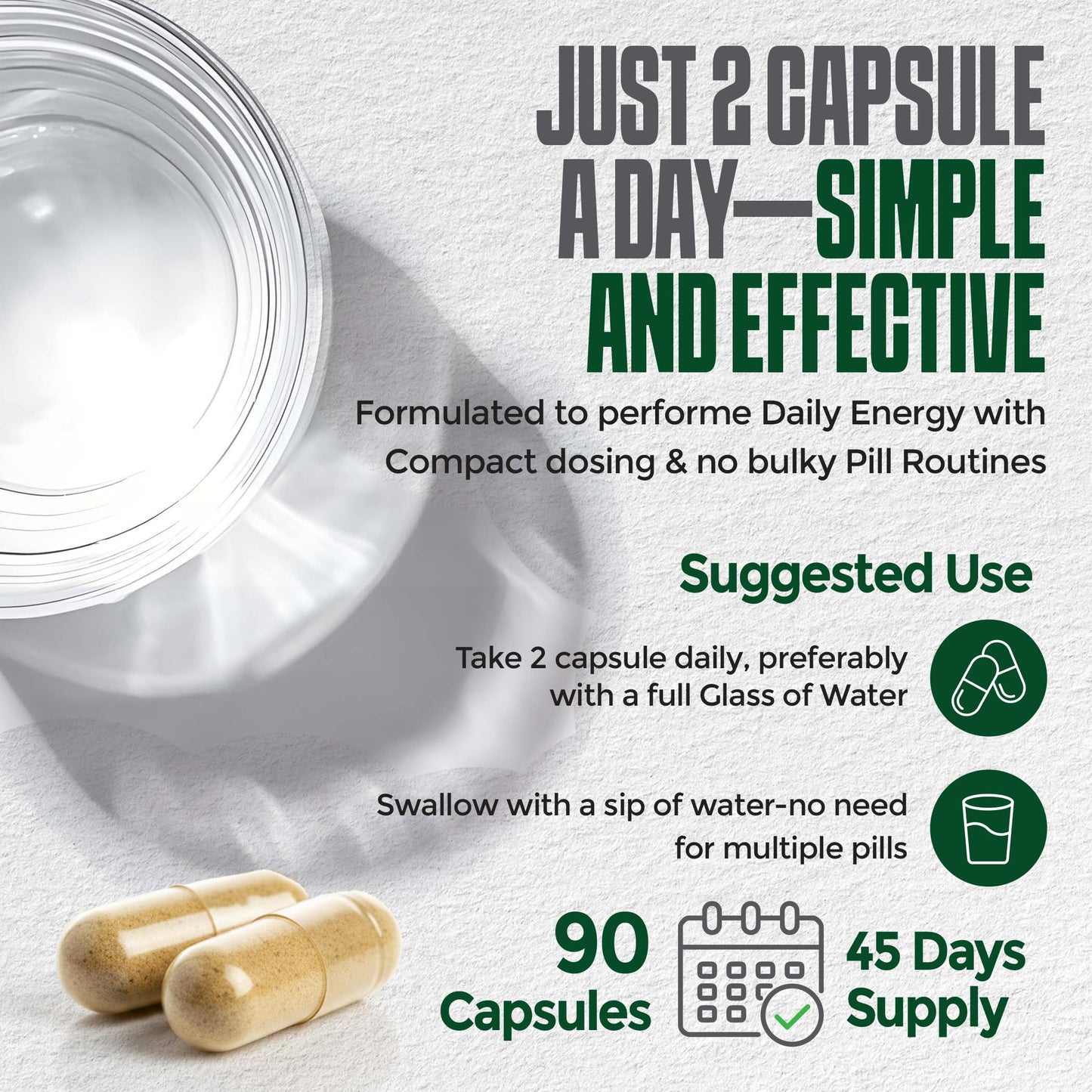 BIOZEN Methylated Multivitamin B Complex Capsule 90 Count