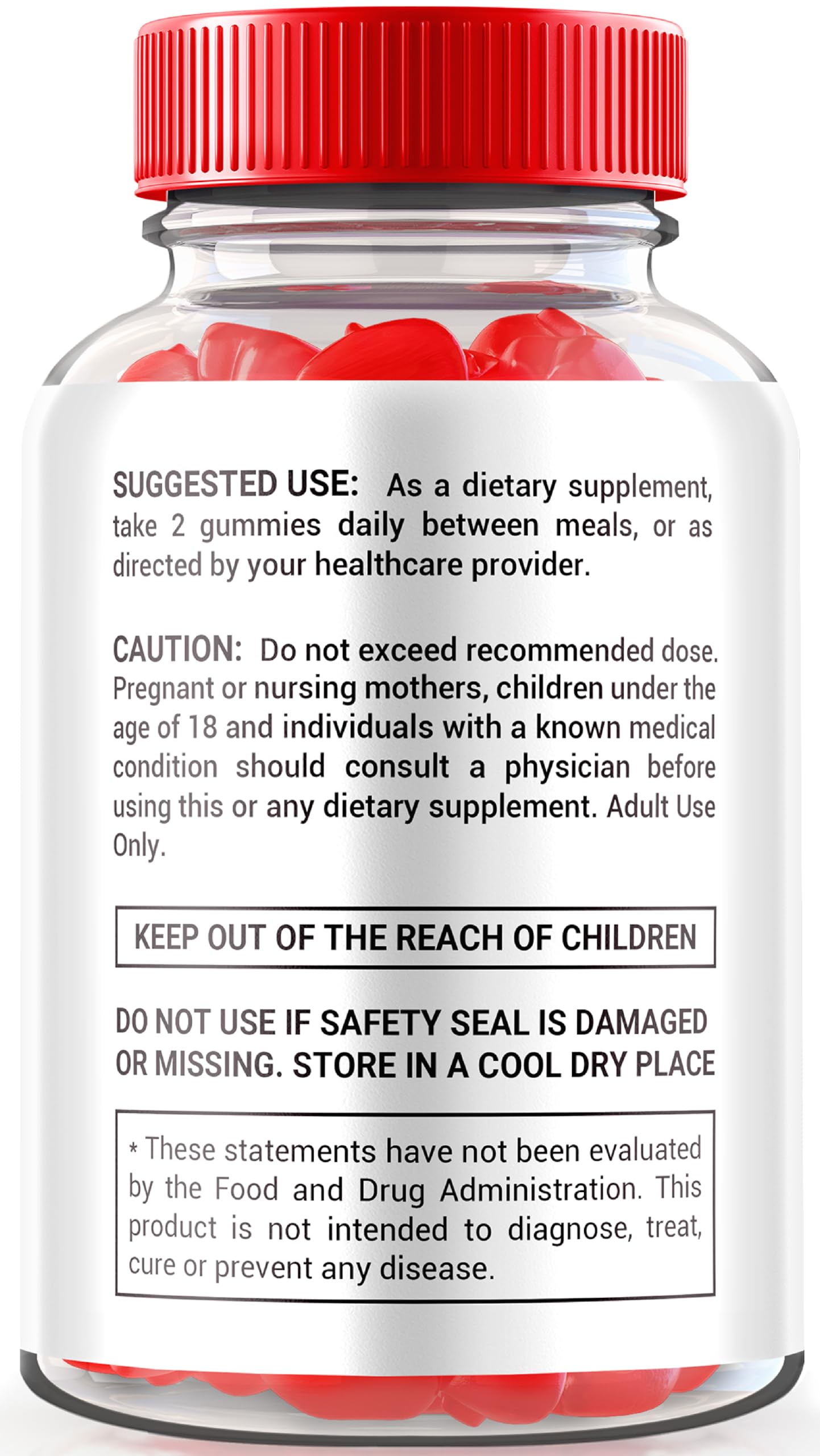 NutraRize Activ Boost Keto ACV Gummies, 60 Gummies