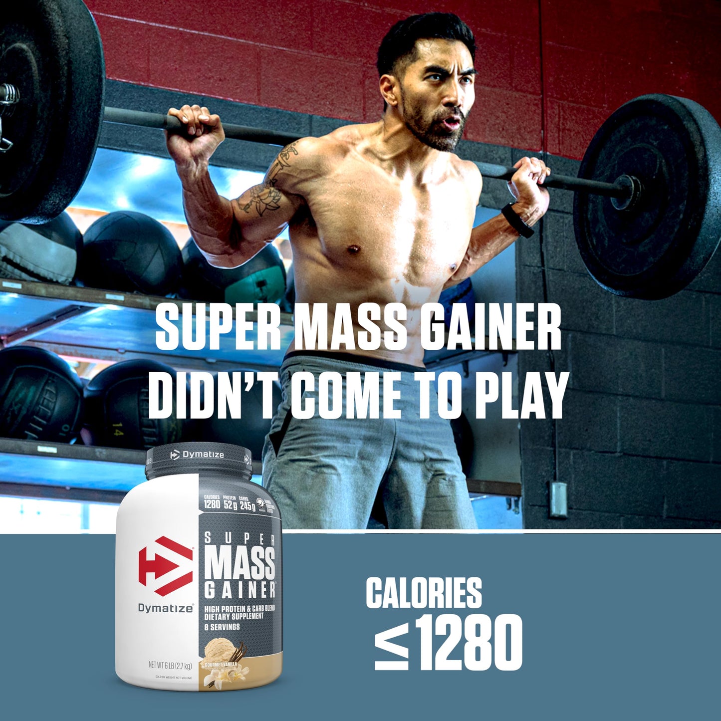 Dymatize Super Mass Gainer Protein Powder, 96