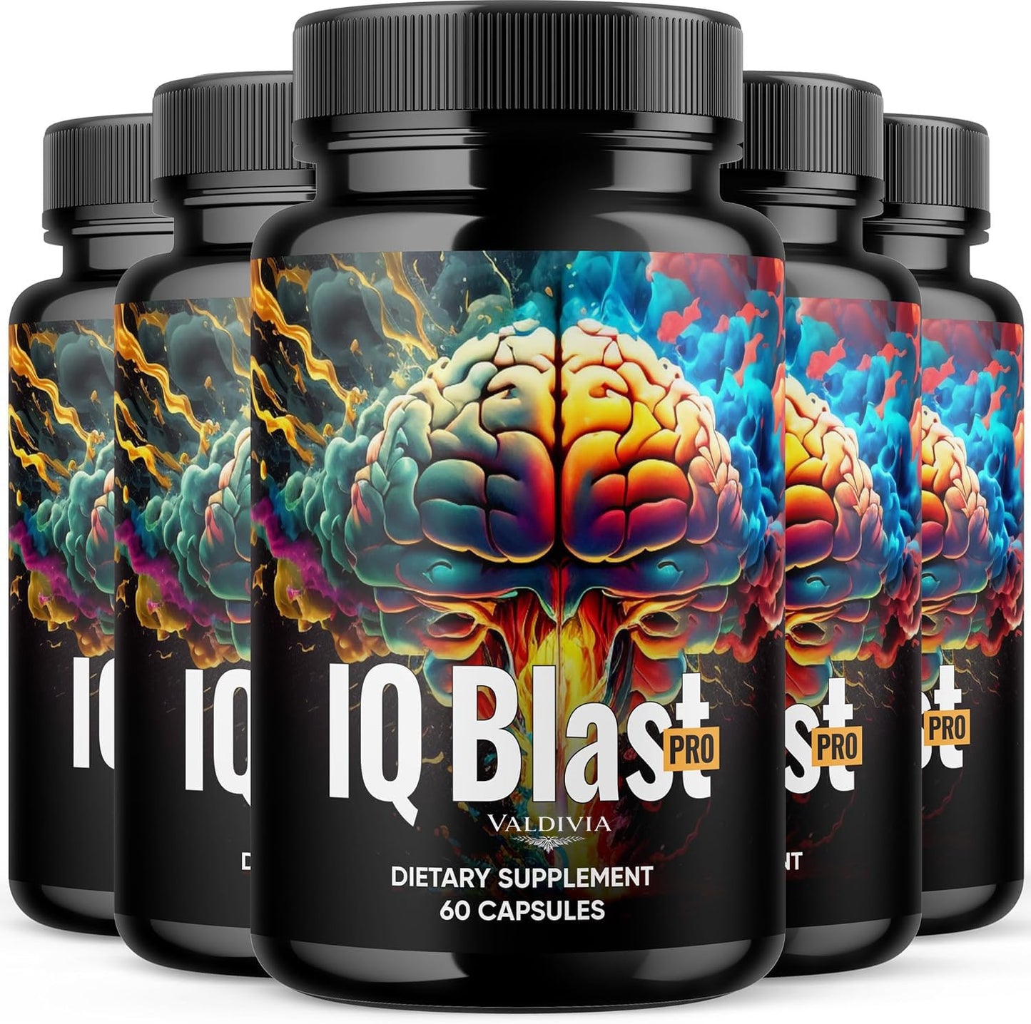 Valdivia IQblast Pro Capsules, Memory and Focus, 300 Count