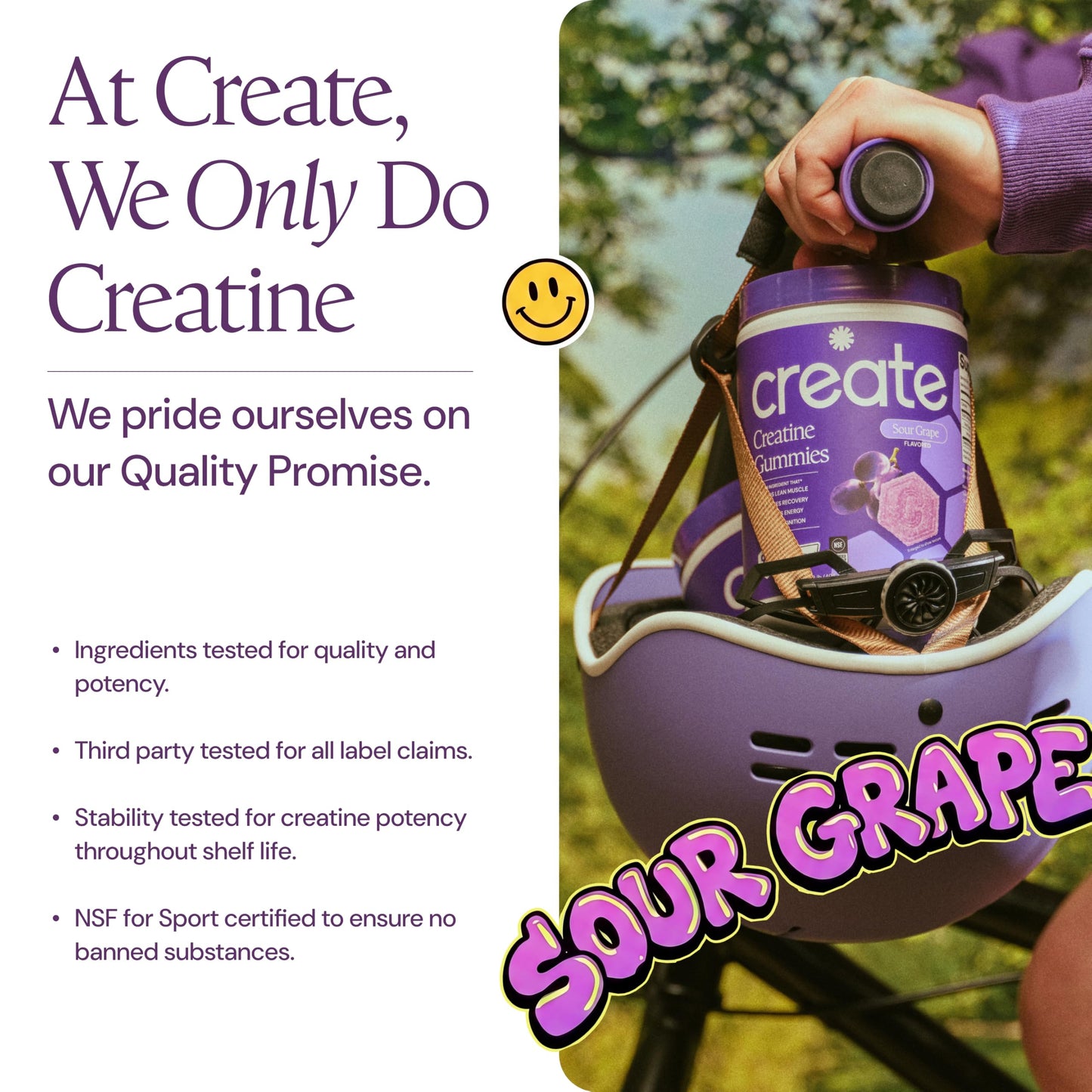 Create Creatine Gummies – Energy & Strength, 90 Count
