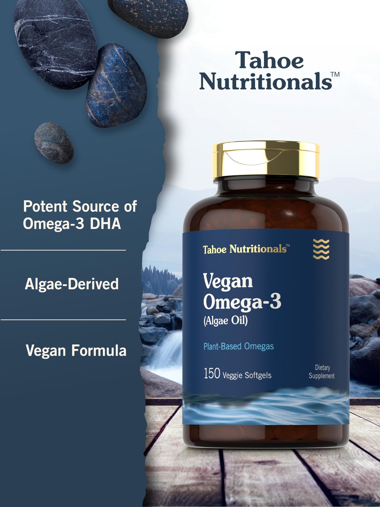 Carlyle Vegan Omega-3 Softgels 150