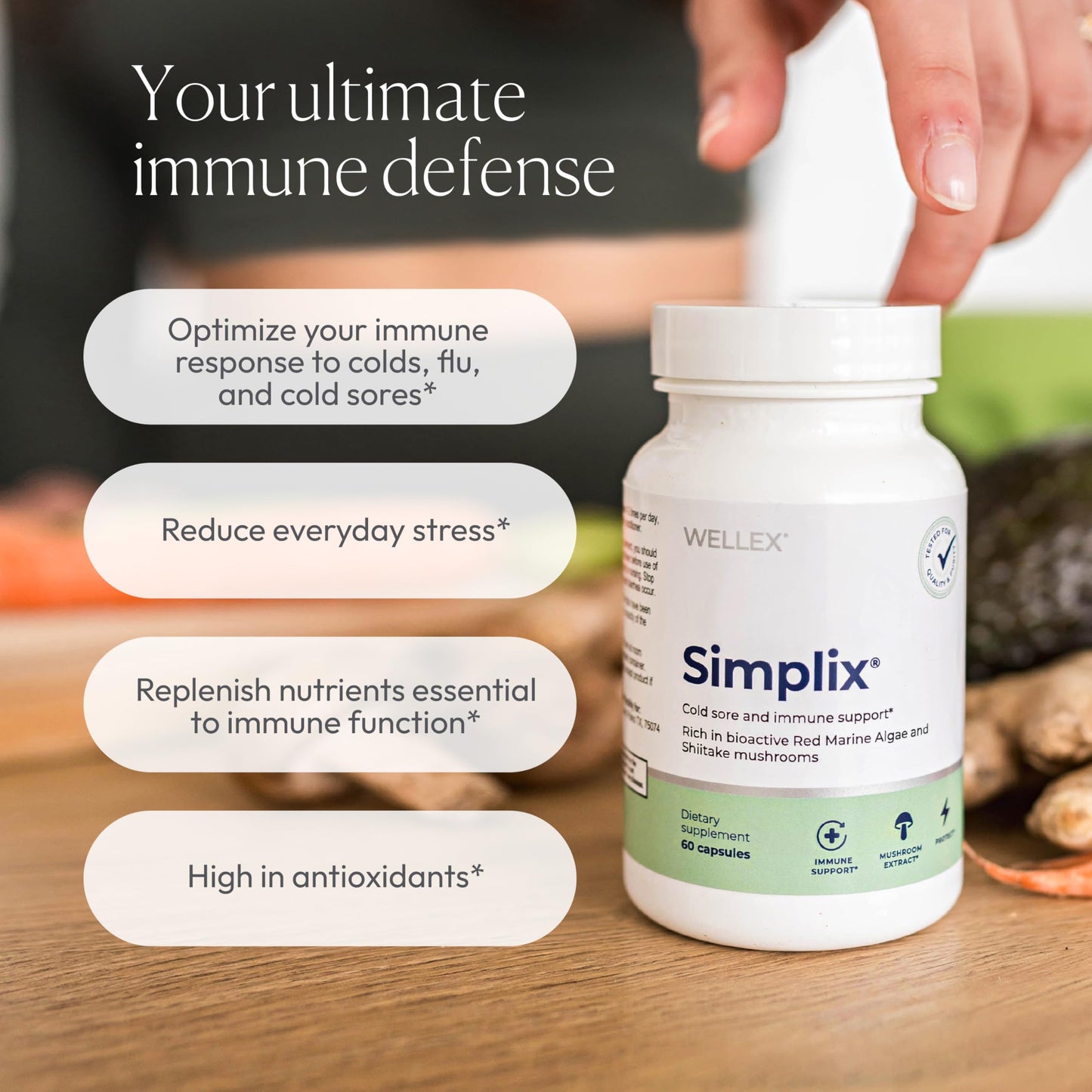 Papillex Simplix Capsules 60 Count