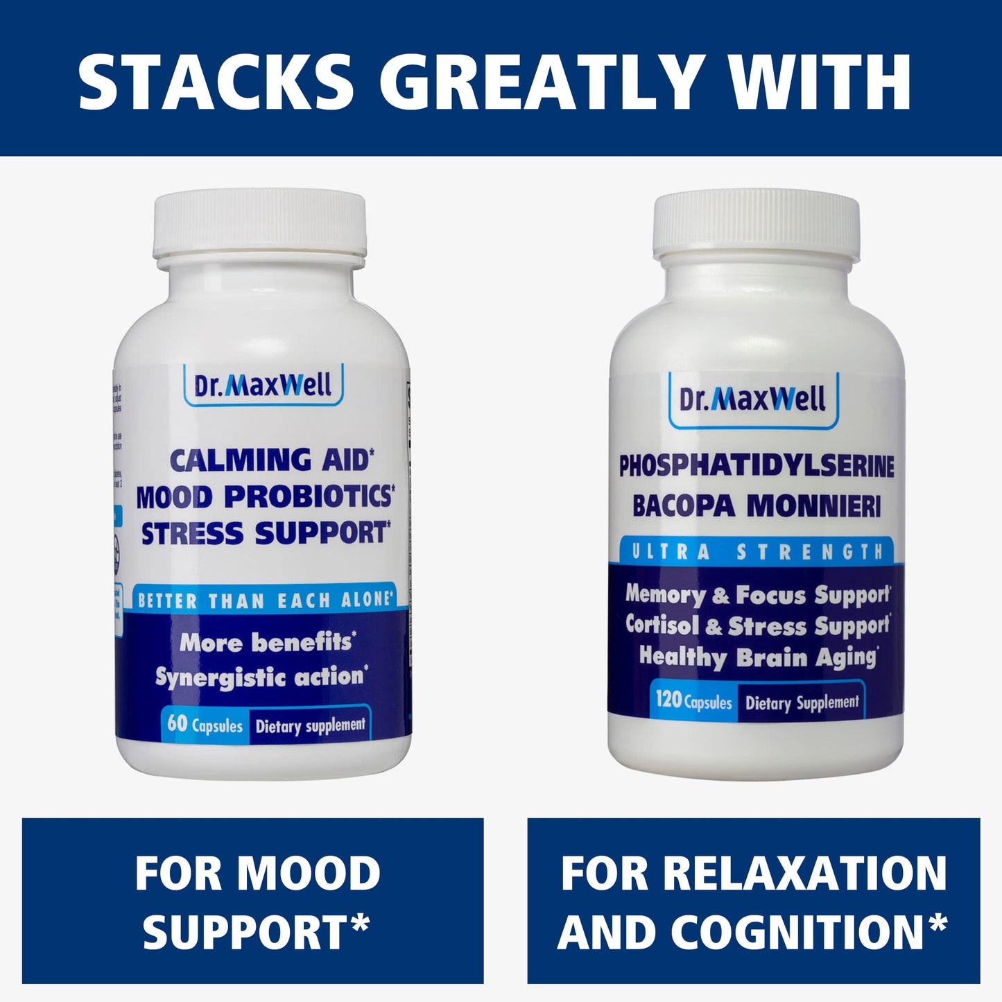 Dr. Maxwell Cortisol Manager Supplement Capsules, 120 Capsules