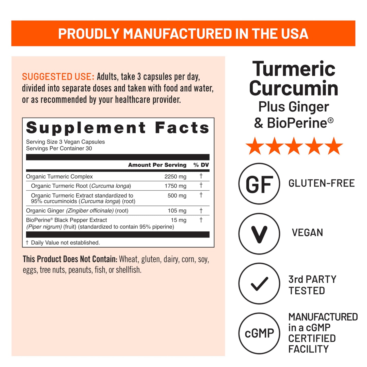 NatureWise Curcumin Turmeric 2250mg Capsule, 90 Count
