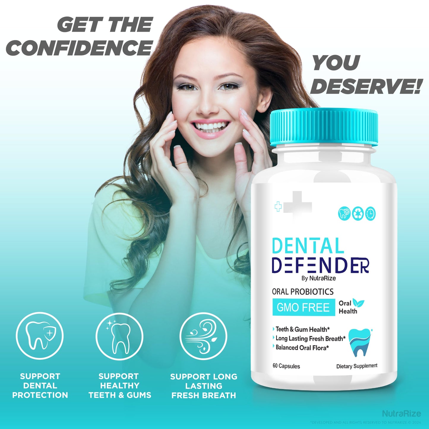 NutraRize Dental Defender Capsules, 120 Capsules