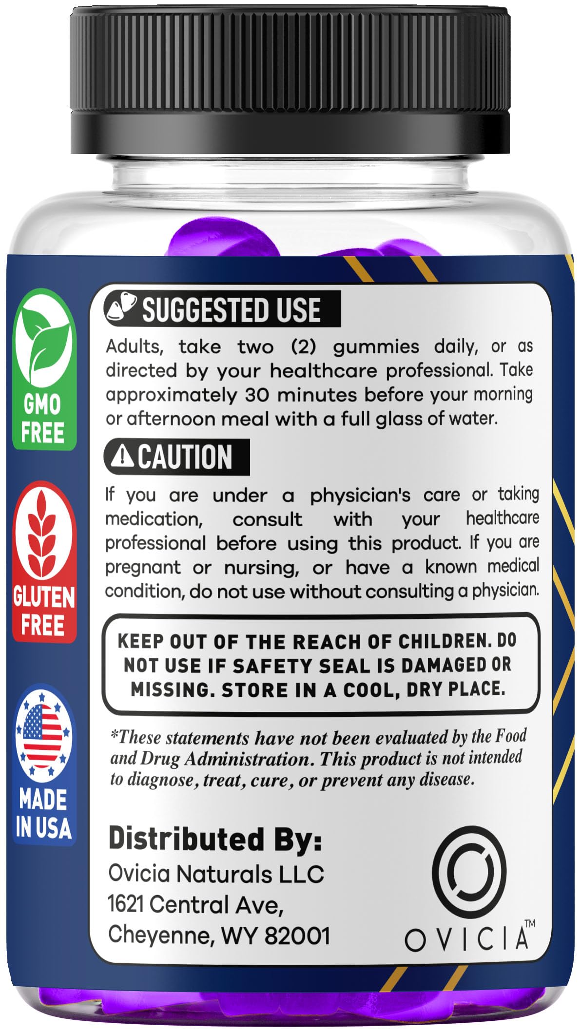 OVICIA Jellyfil Gummies Gummy 180 Gummies