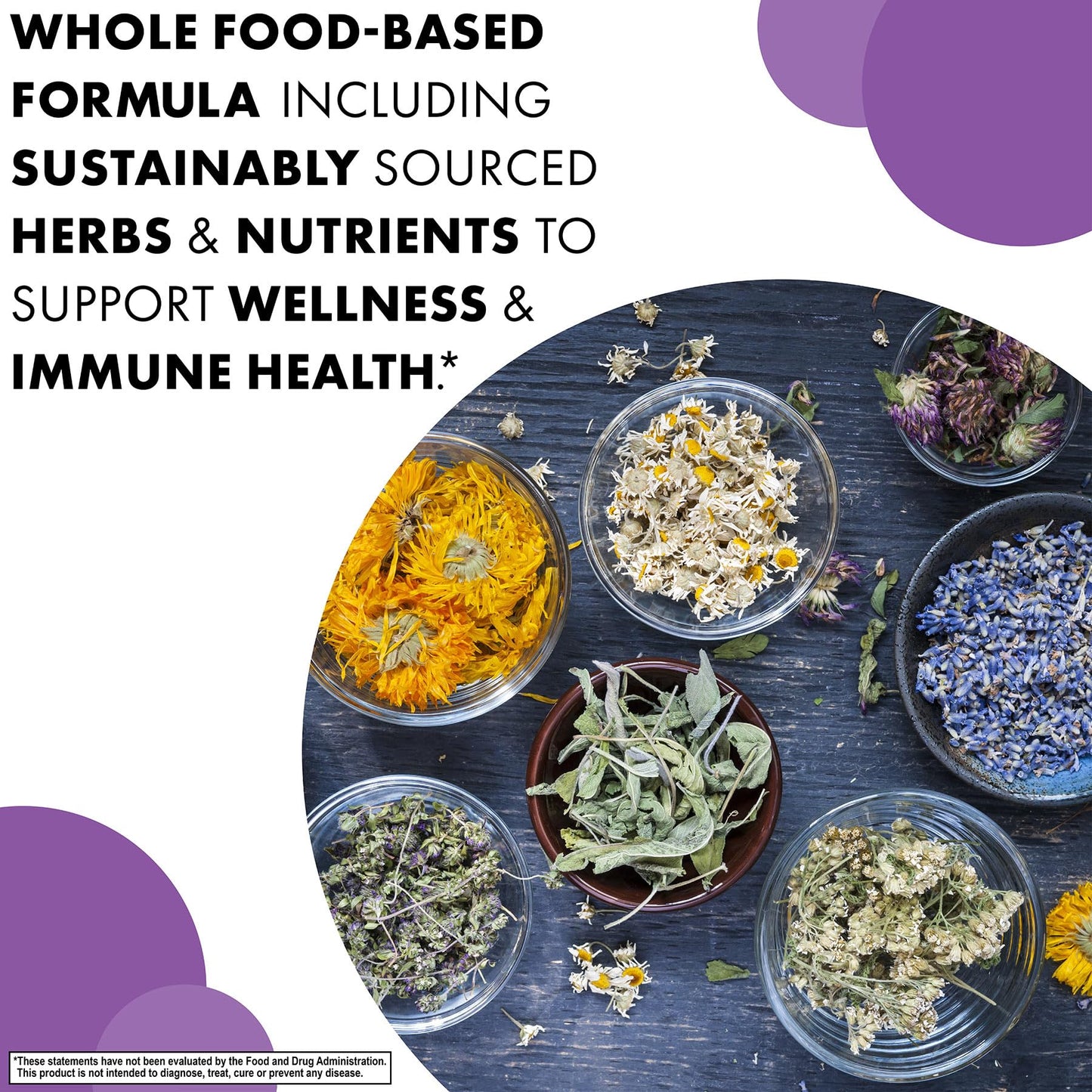 BlueBonnet Targeted Choice Wellness Support, Immune Defense Whole Food-Based Formula, Seasonal Support, Soy-Free, Gluten-Free, Kosher, Non-GMO, Dairy-Free, Vegetarian, 60 Caplets