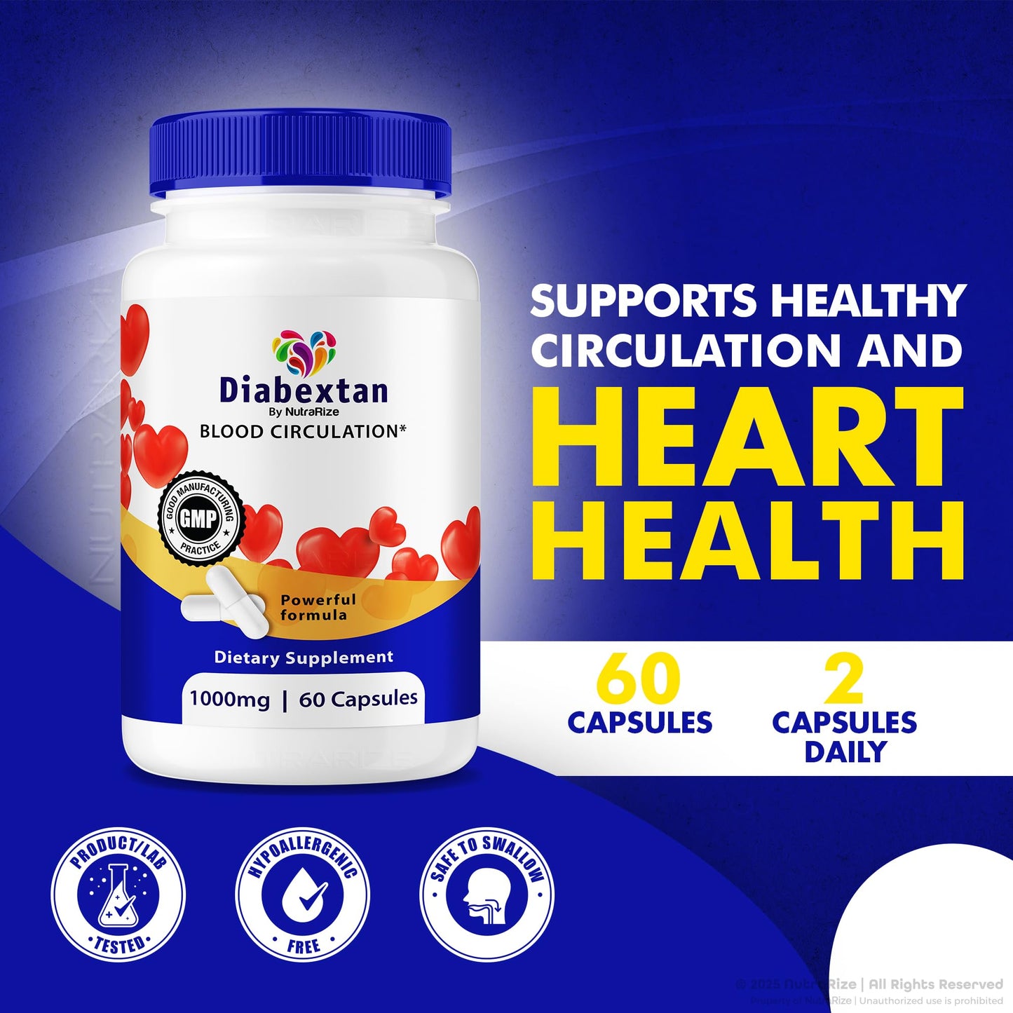 NutraRize Diabextan Capsule 60 Capsules