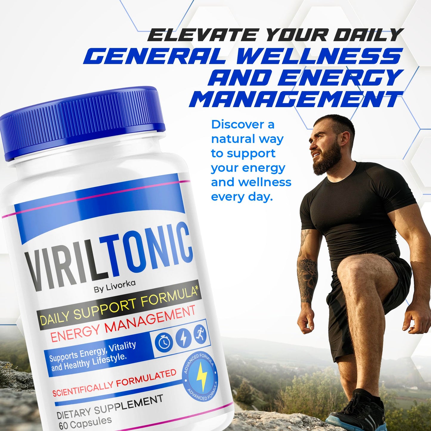 PureFight4U LIVORKA Viriltonic 60 Capsules
