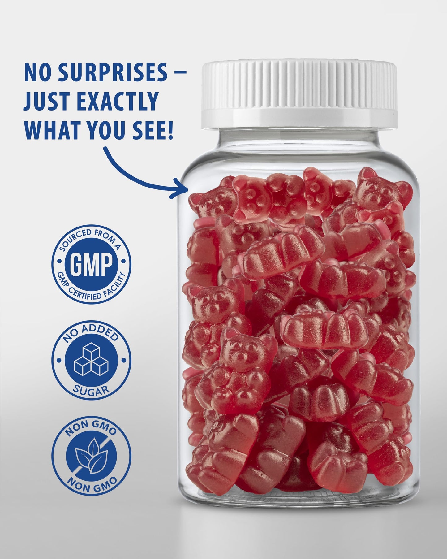 Sunny Sam Magnesium Gummies 200mg, 120 Count