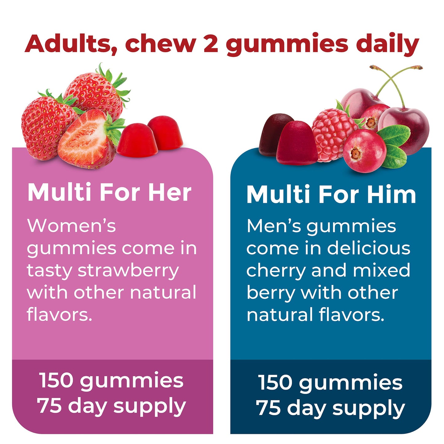 Nature Made Multivitamin Gummies 2 Bottles
