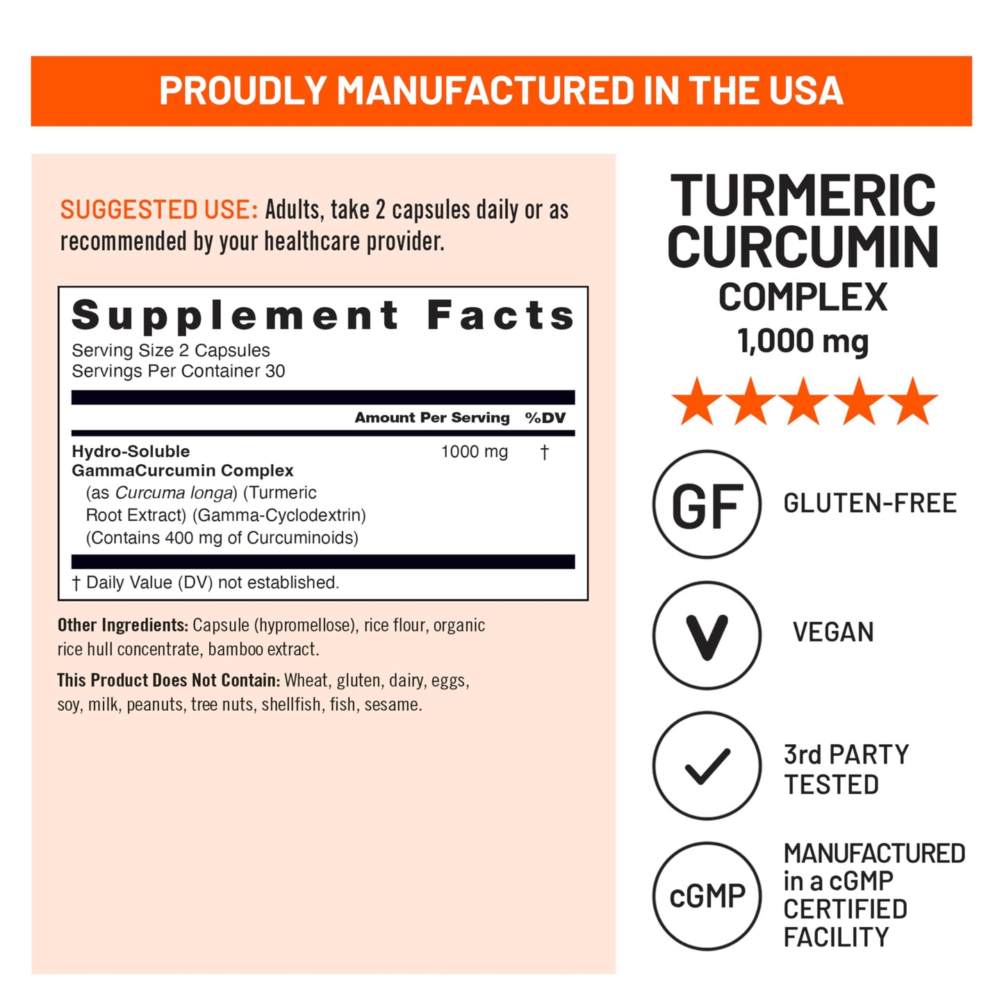 NatureWise Turmeric Curcumin 1000mg High Absorption Capsule, 60 Capsules
