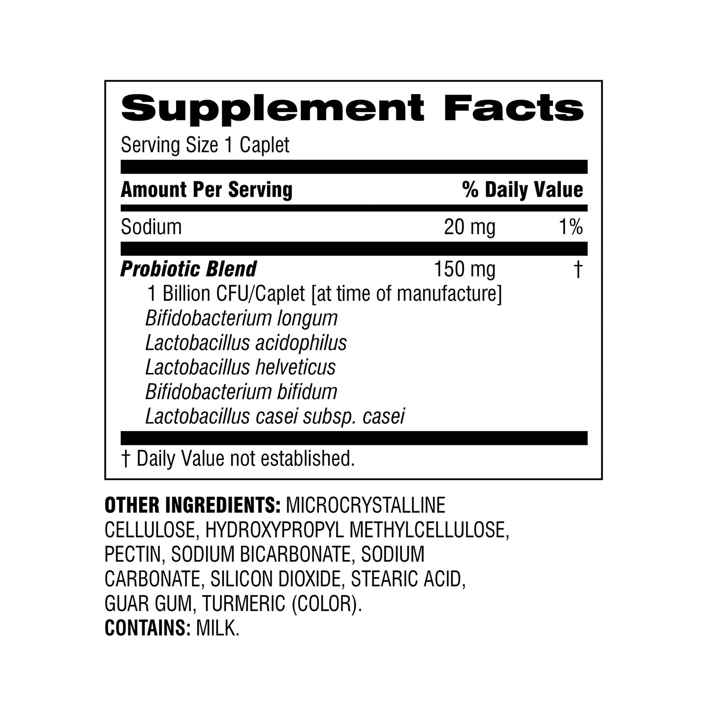 Botanic Choice Probiotic Supreme Caplets 60