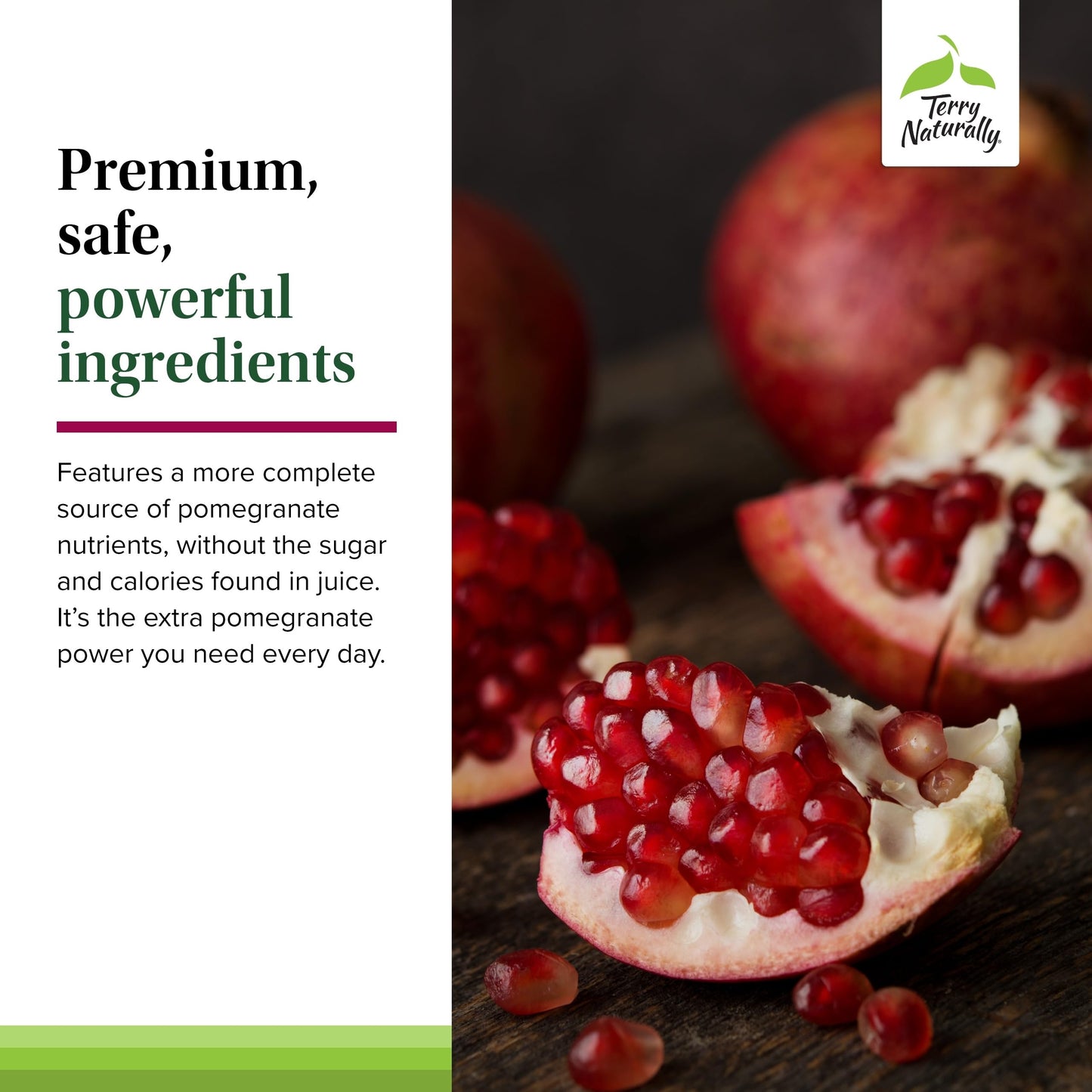 Terry Naturally Pomegranate Seed Oil Softgels, 60 Count
