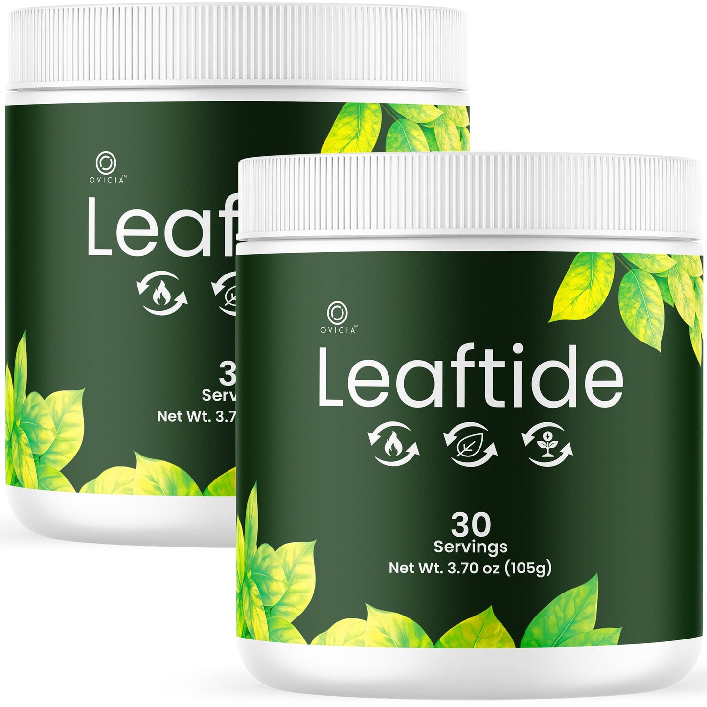 OVICIA Leaftide Powder 7.4 oz (Pack of 2)