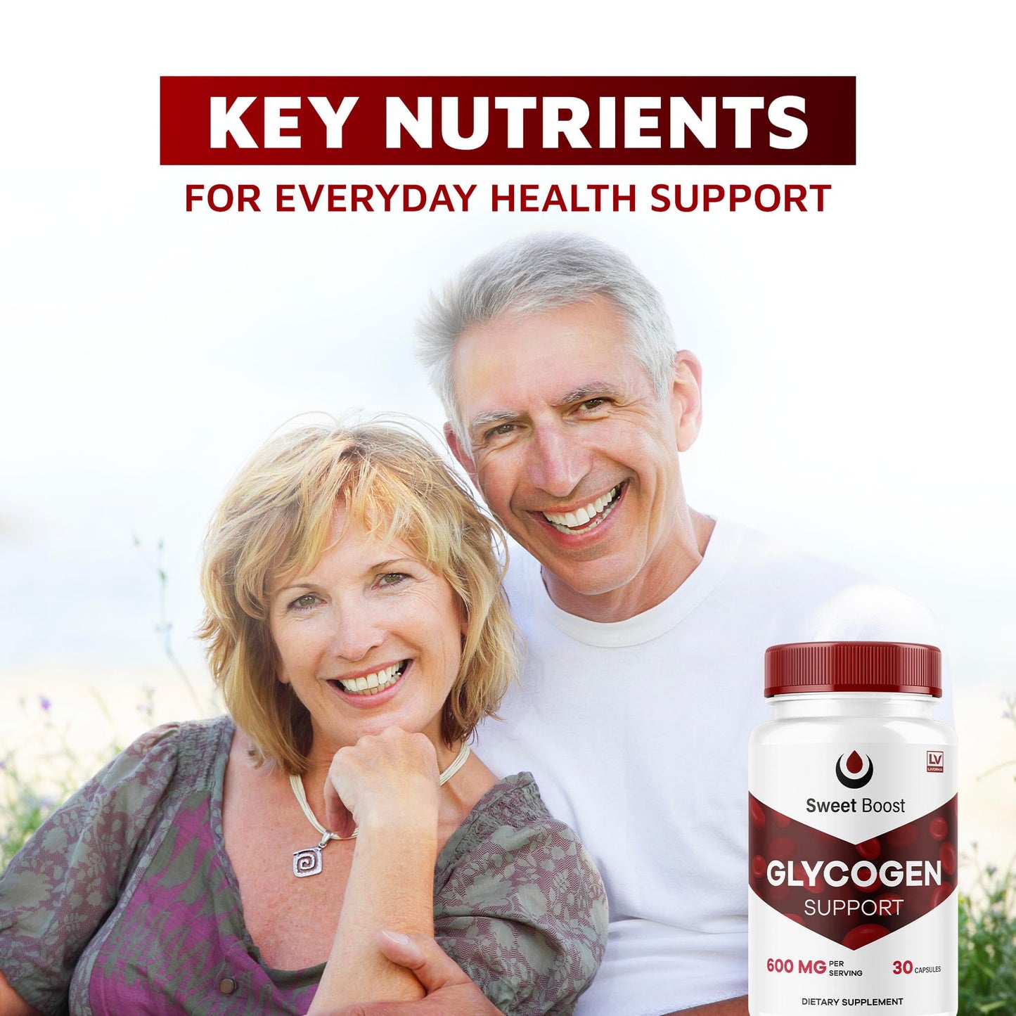 LIVORKA SweetBoost Glycogen Support Capsules, 30 Capsules