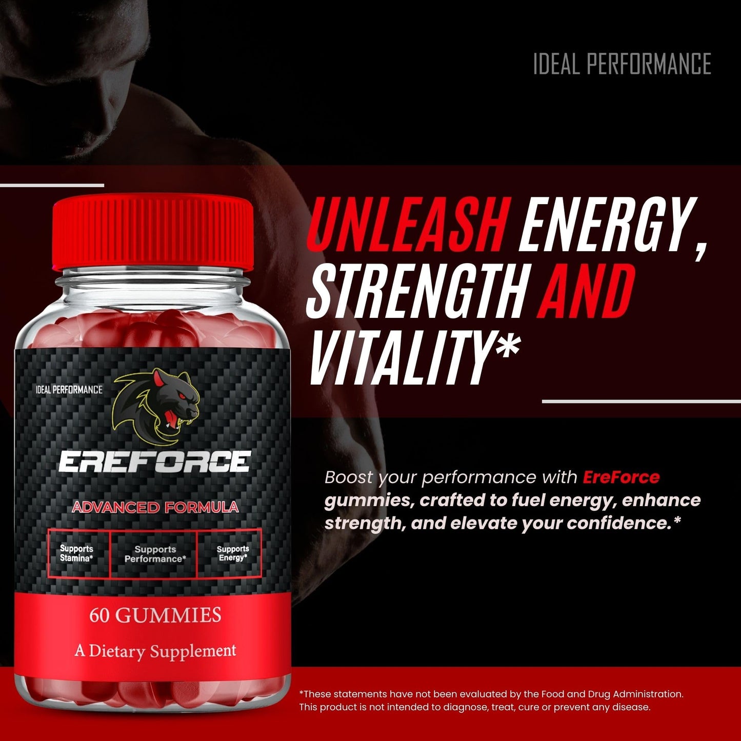 IDEAL PERFORMANCE Ereforce Gummy, 120 Count