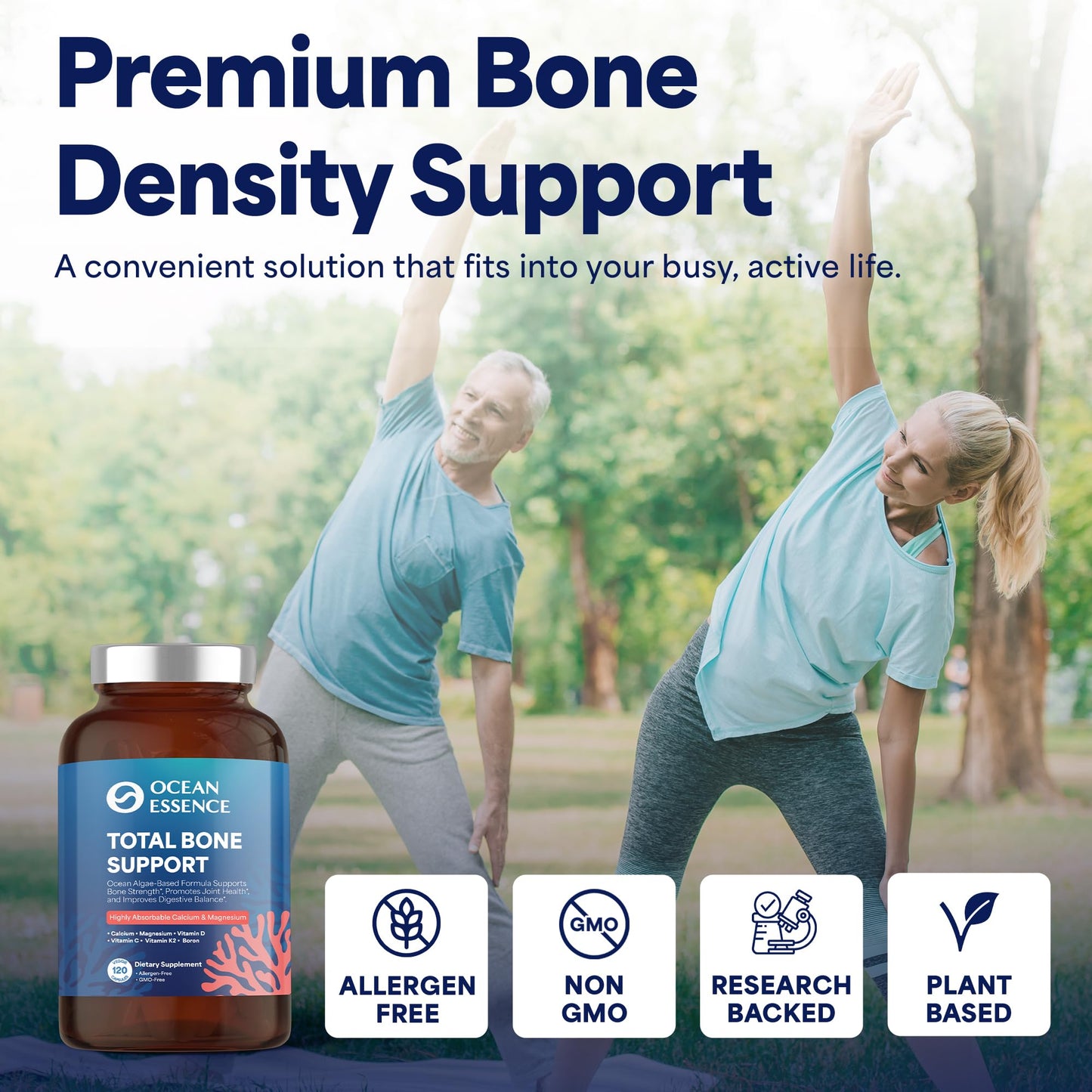 OCEAN ESSENCE Total Bone Support Capsules 360
