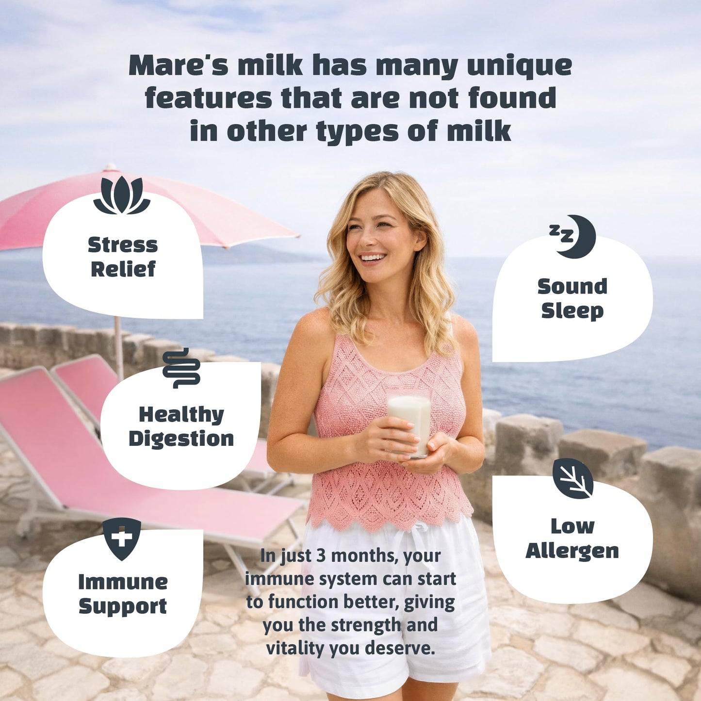 Milk Wealth Pure Mare Colostrum Powder 1.75 oz